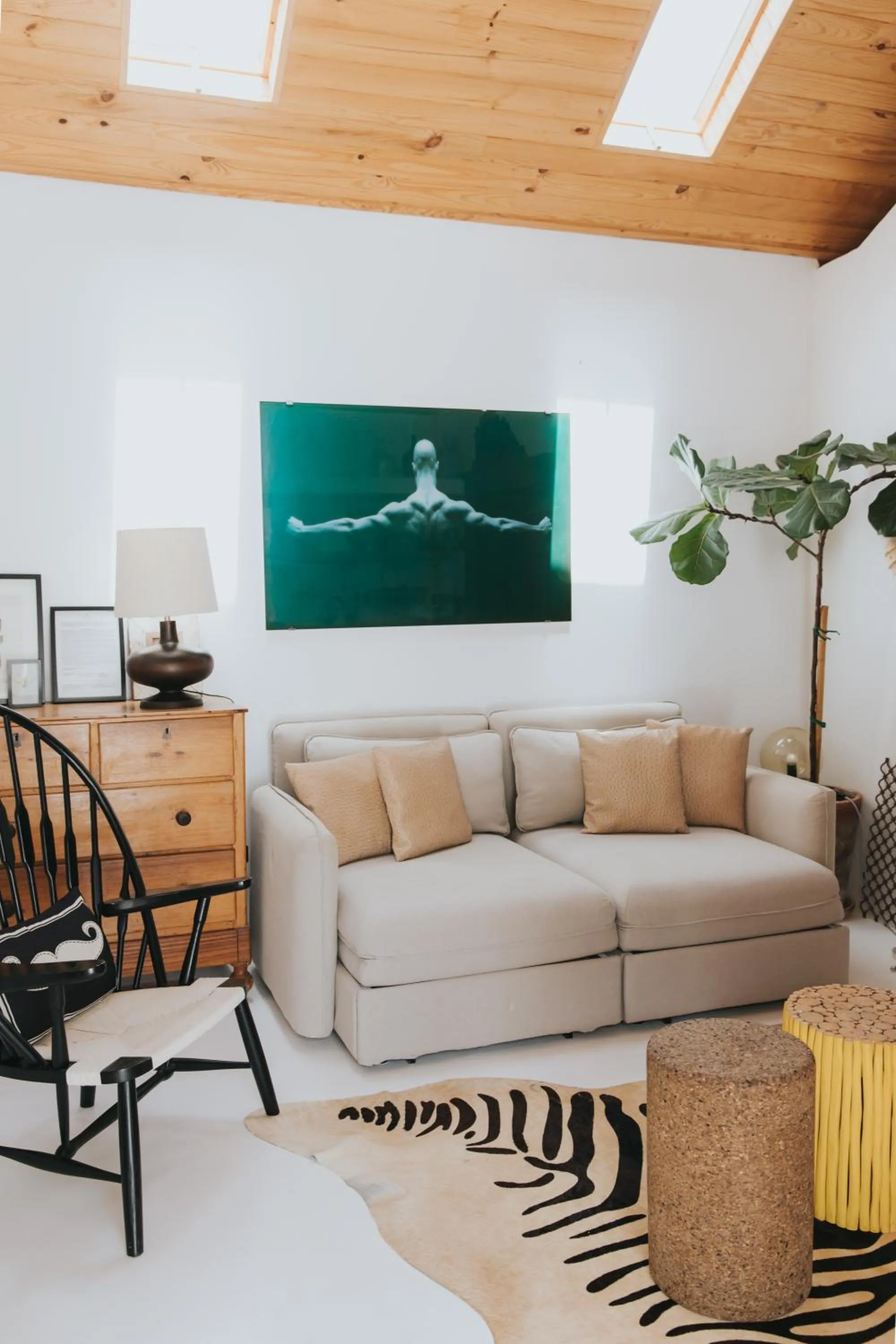 Living room in Senhora do Cabo Meco Homy Holidays