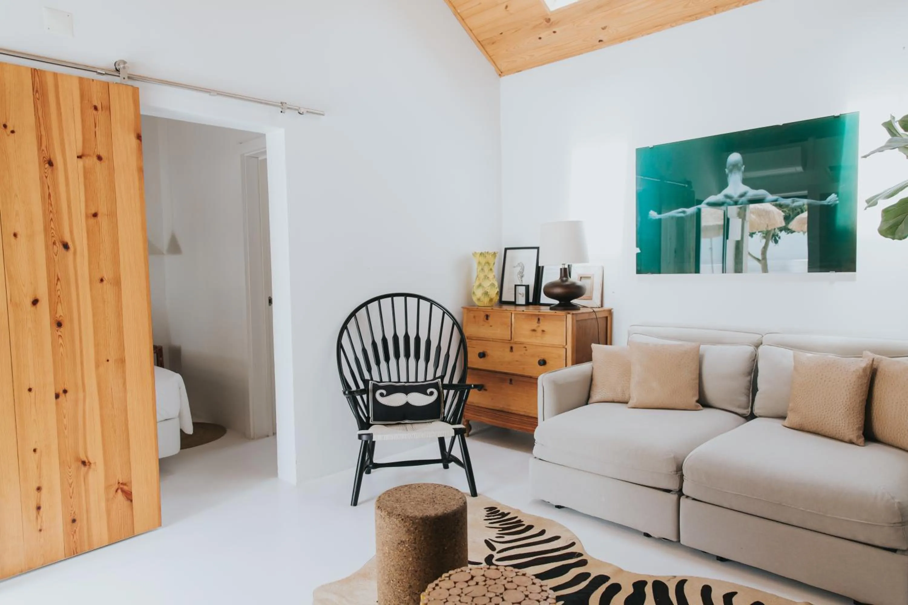 Living room in Senhora do Cabo Meco Homy Holidays