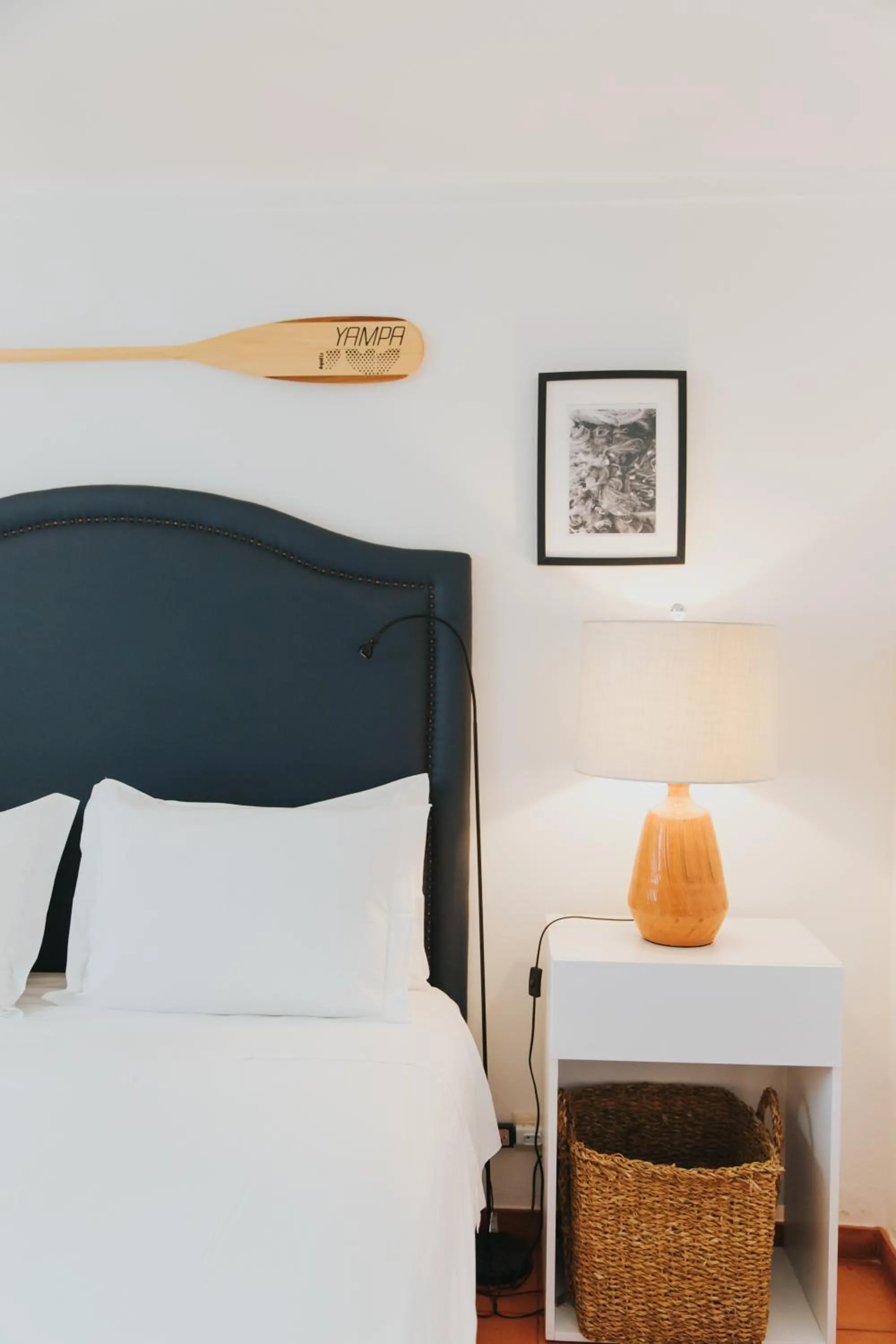 Bed in Senhora do Cabo Meco Homy Holidays