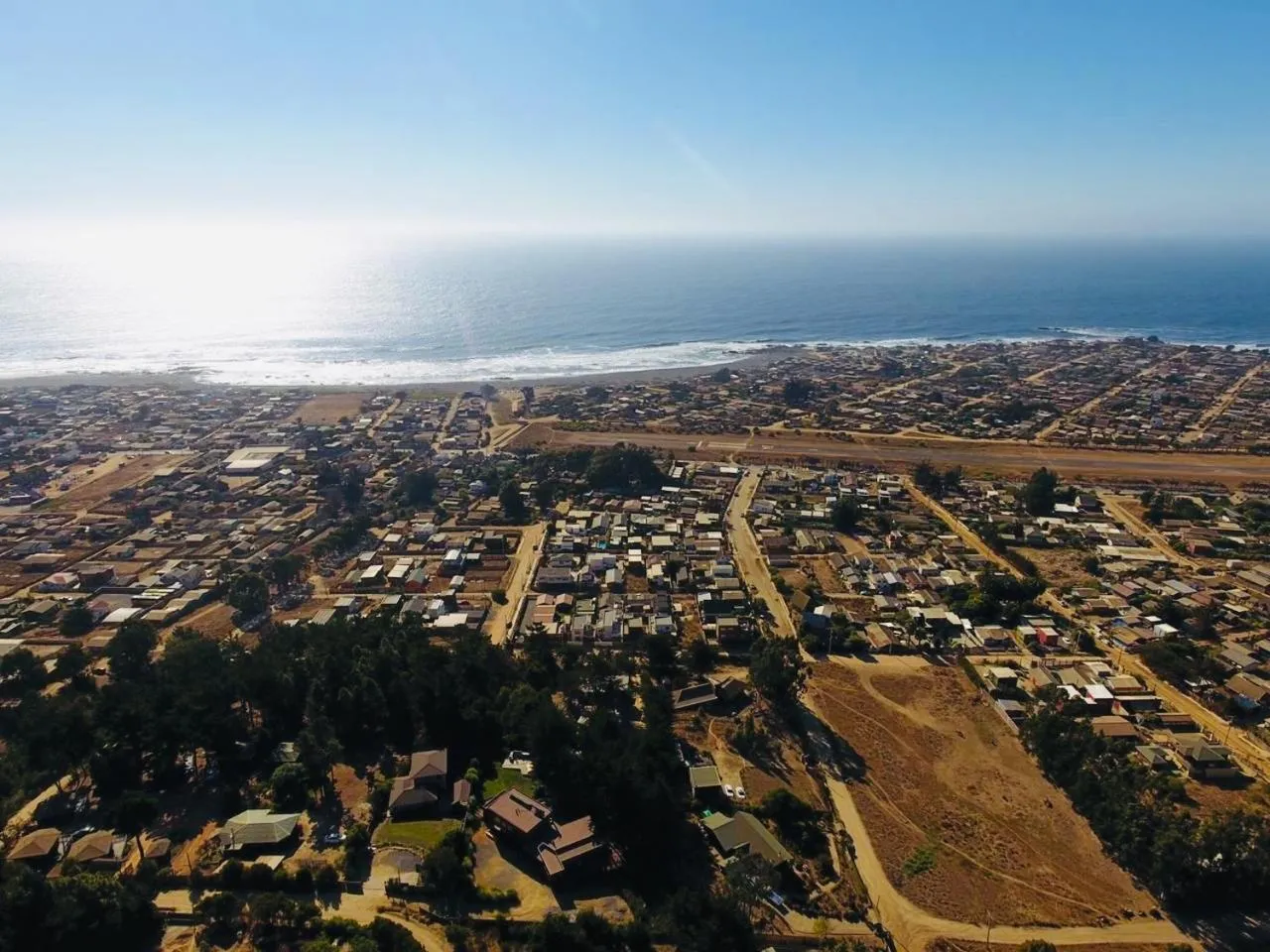 Bird's eye view in Cabaña del Bosque