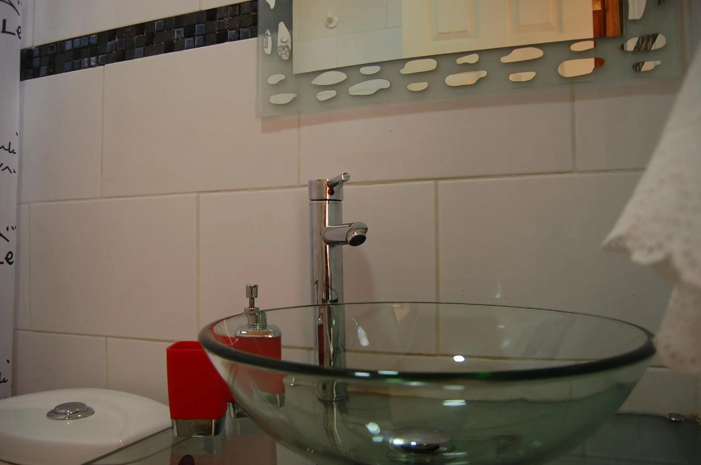 Toilet in Cabaña del Bosque