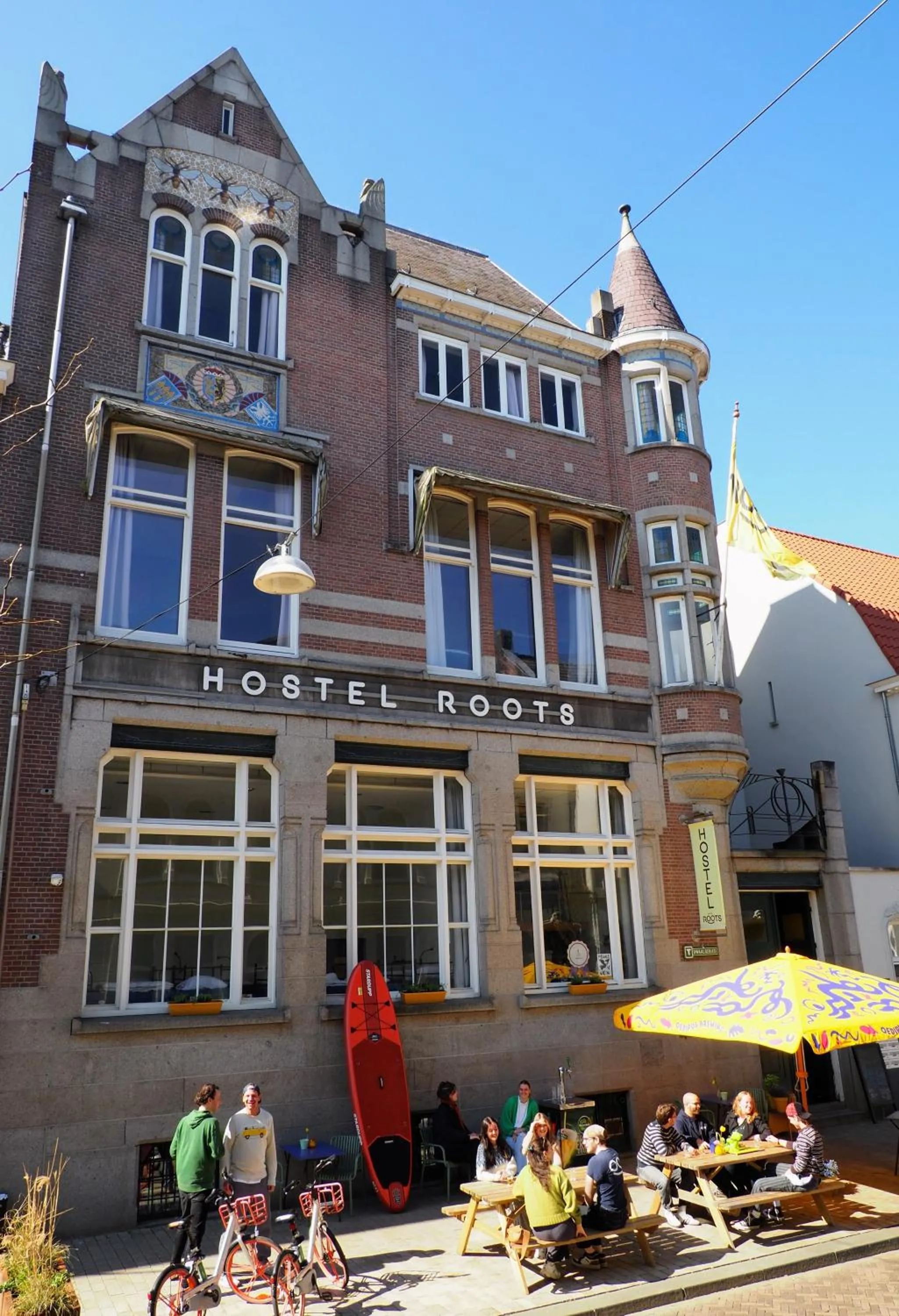 Property building in Hostel Roots