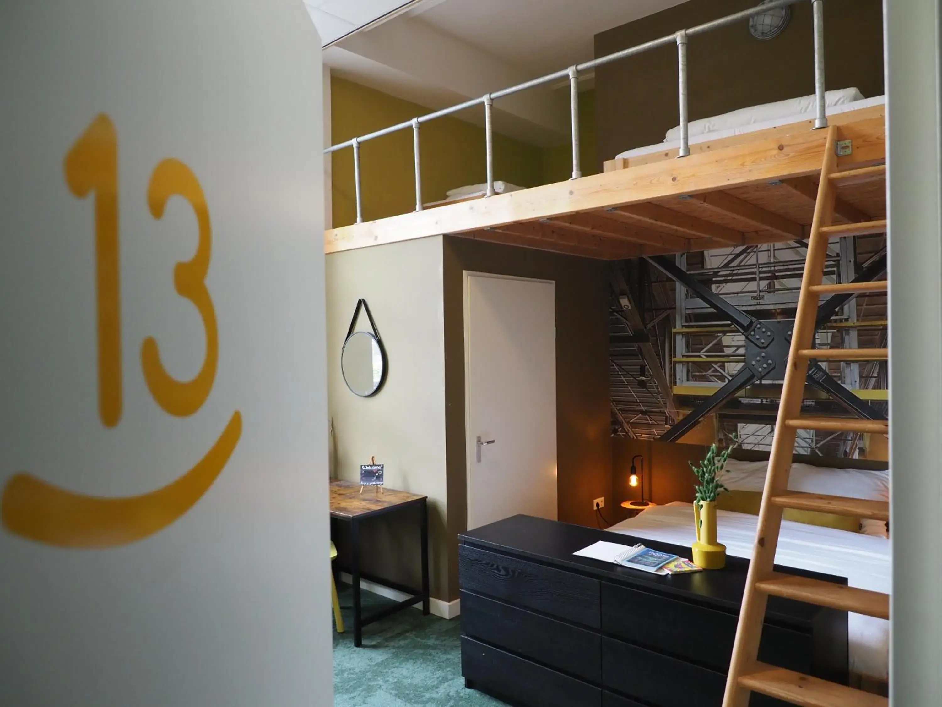 Double Room with Private Bathroom in Hostel Roots Double Room with Private Bathroom in Hostel Roots