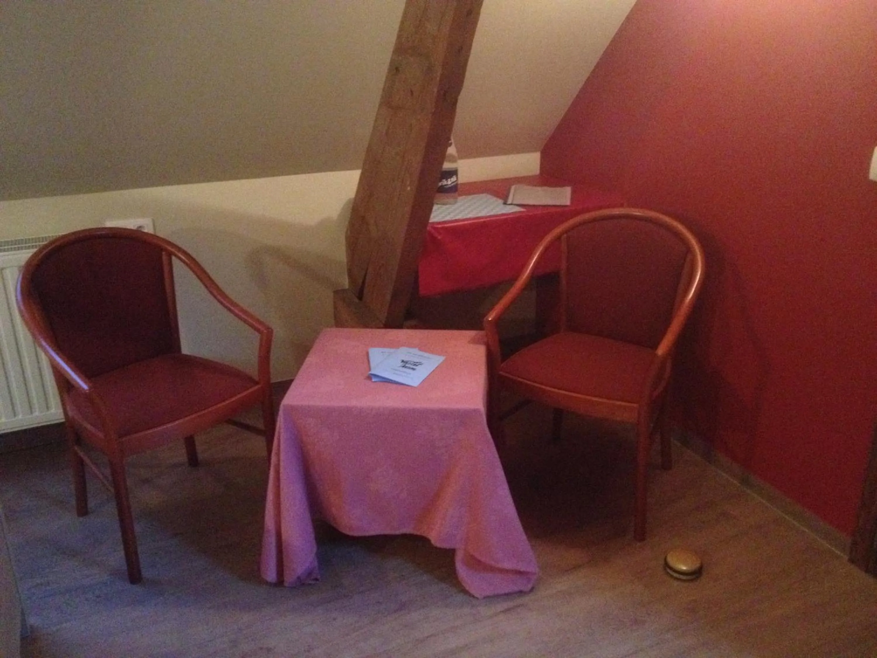 Seating area in Varlet Farm