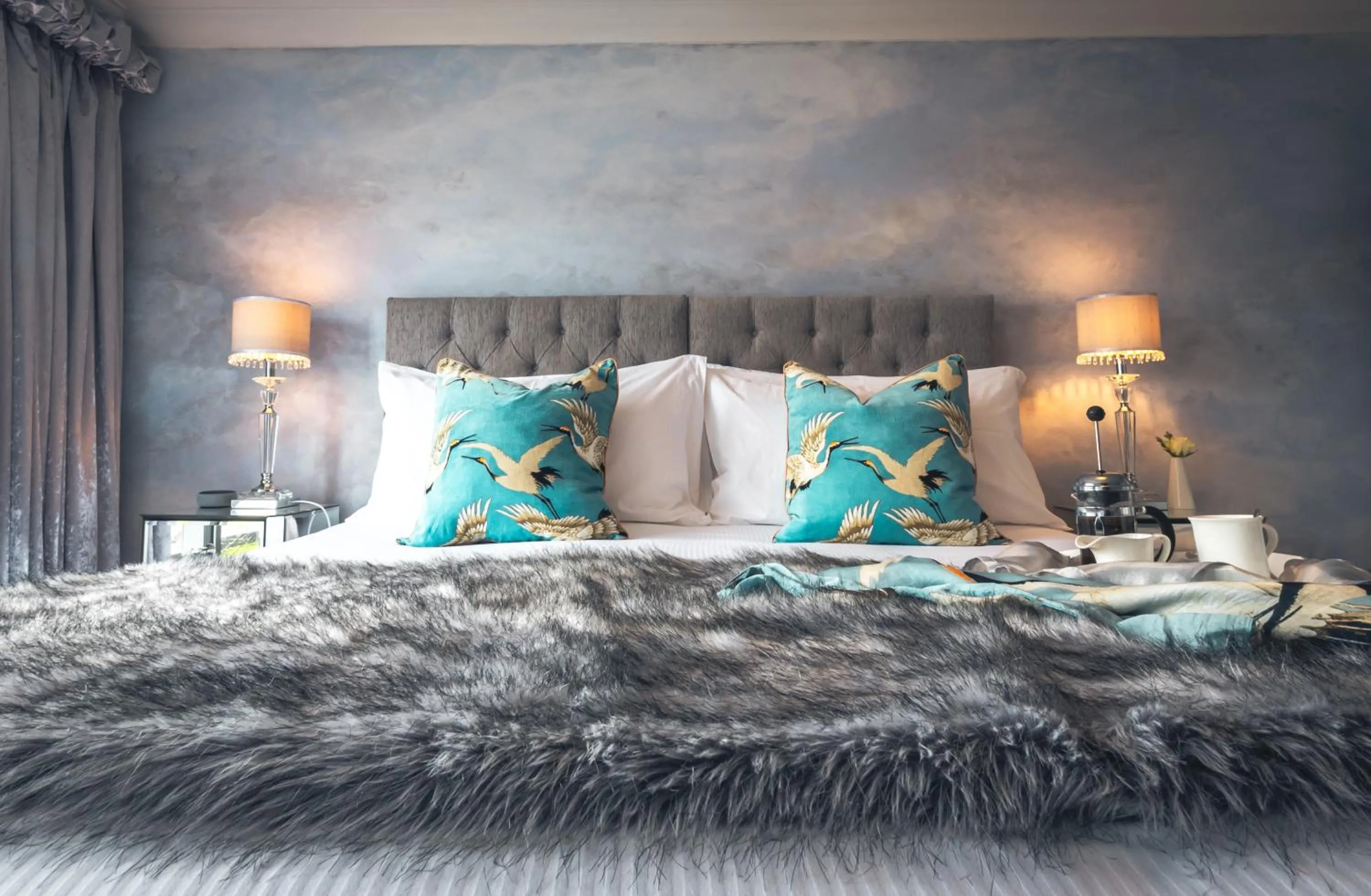 Bed in Driftwood B&B