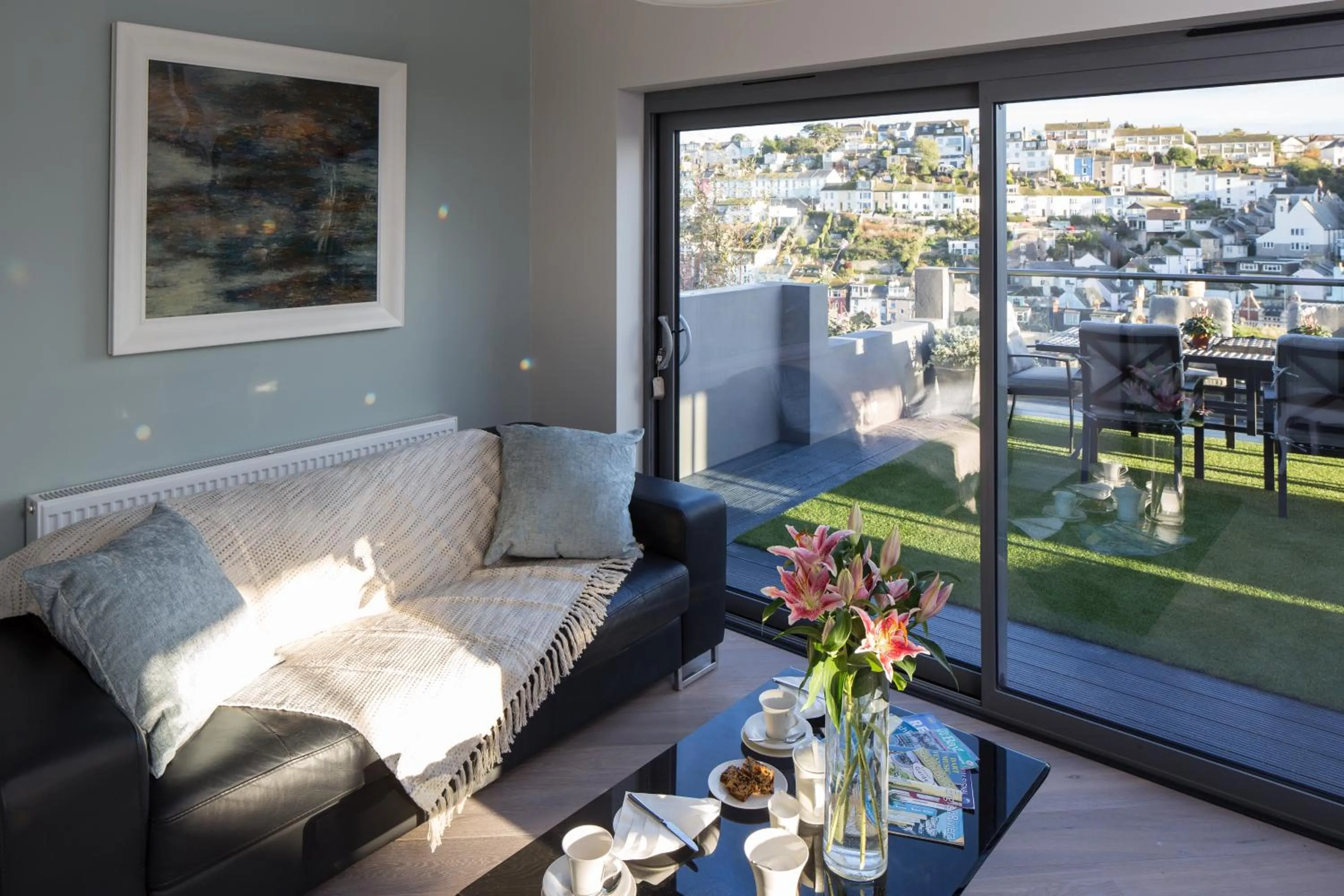 Communal lounge/ TV room in Driftwood B&B