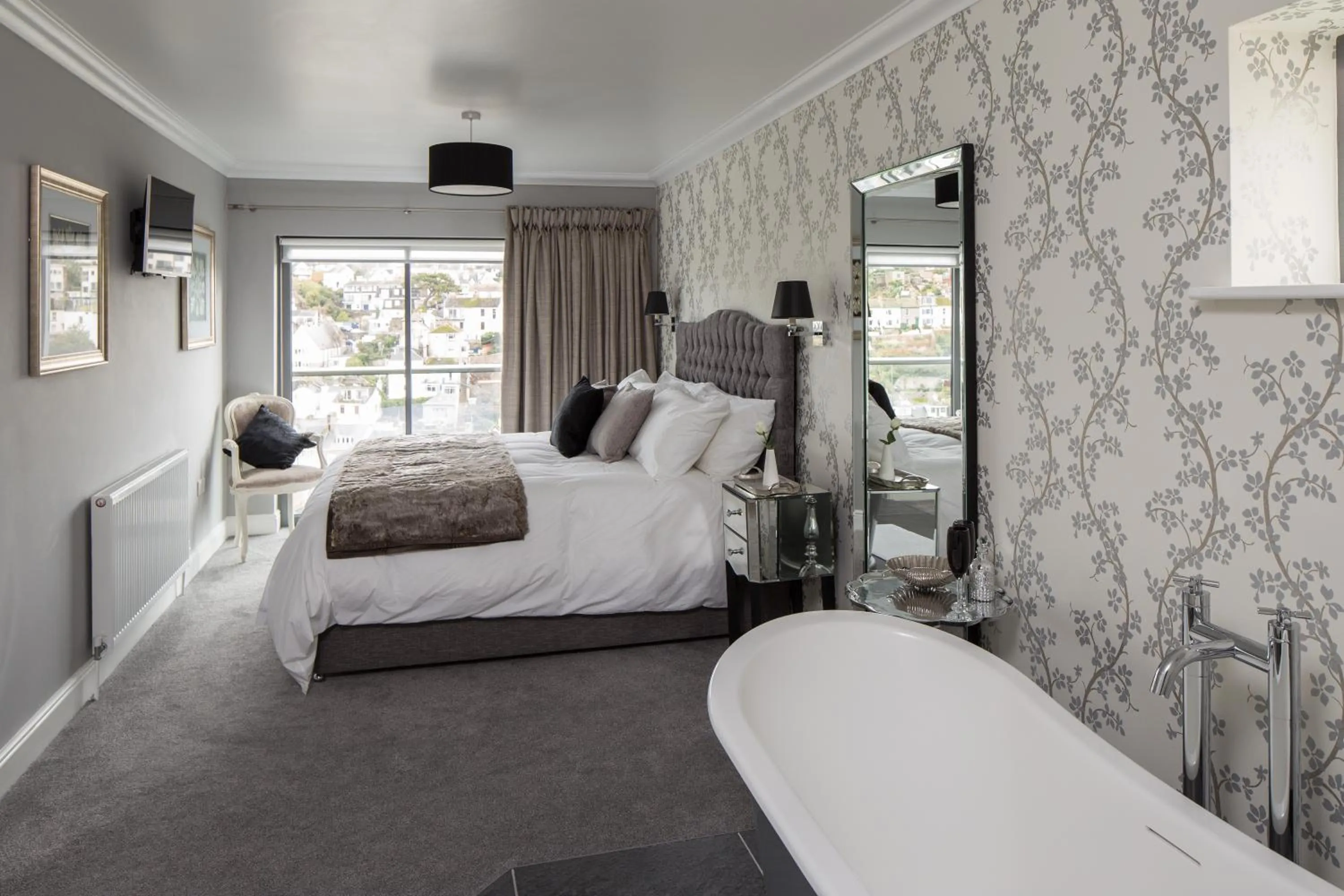 Bed in Driftwood B&B