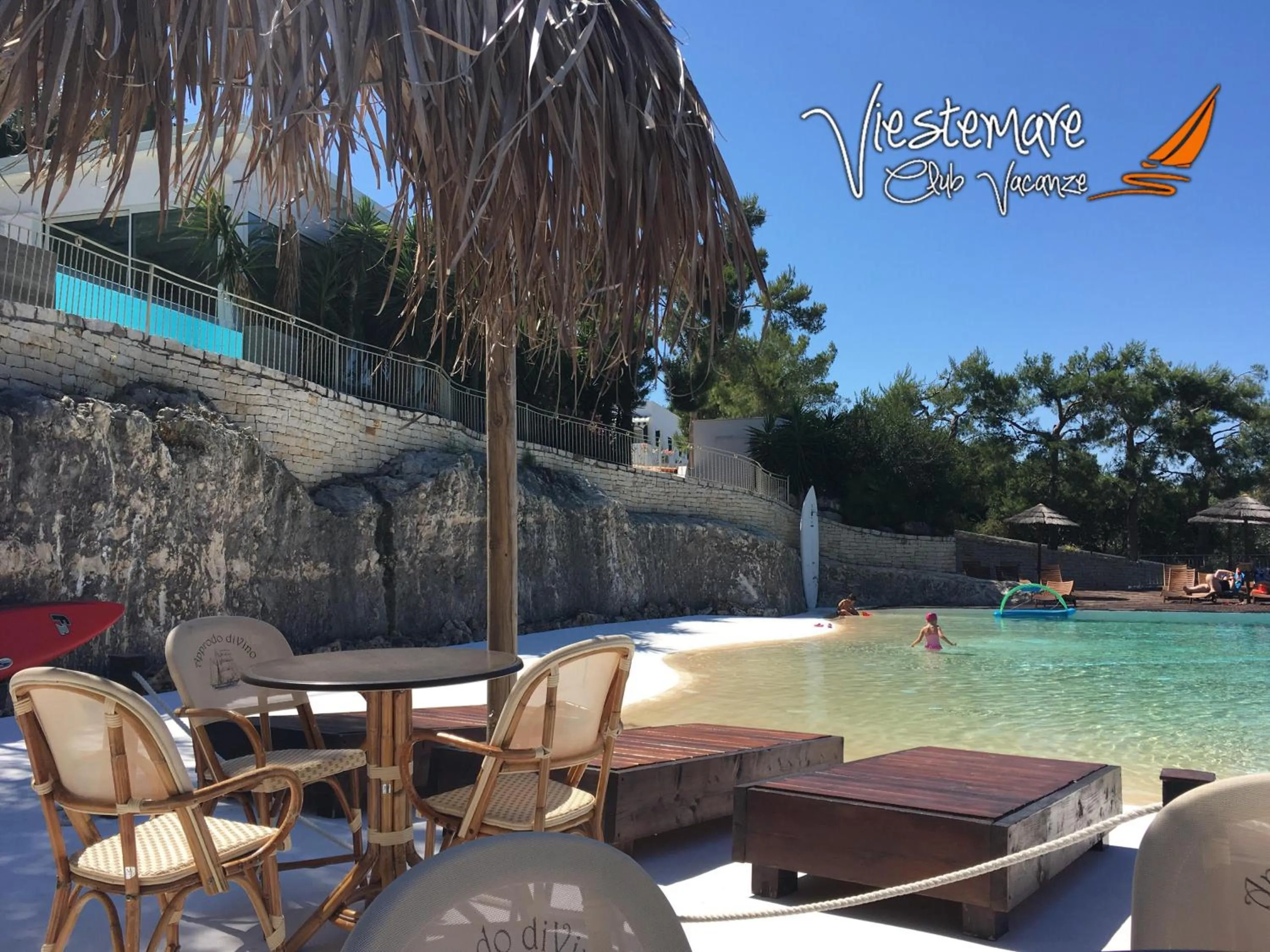 Swimming pool in Viestemare Resort & SPA