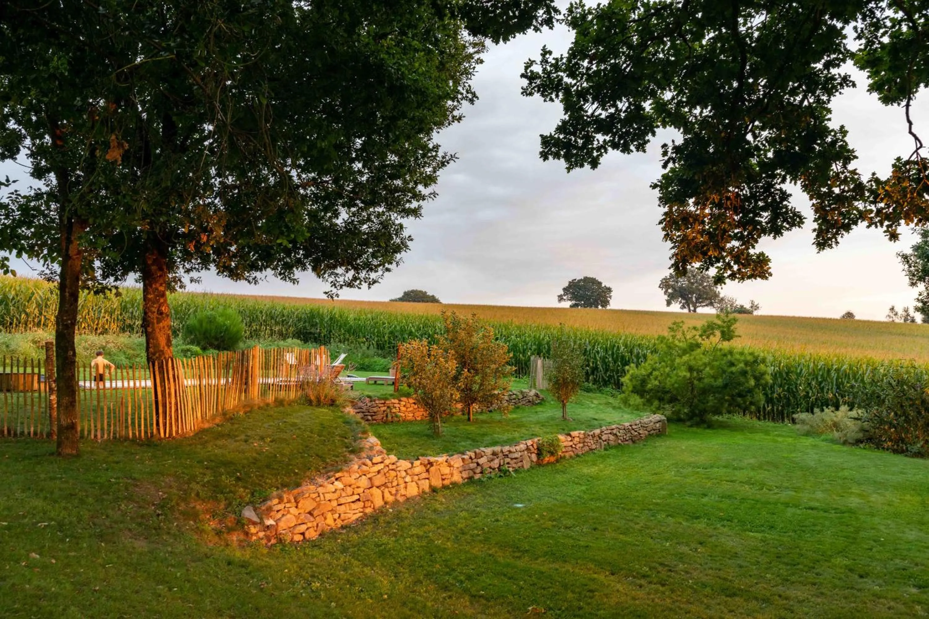 Garden in Domaine du Kelenn, Maison d'hôtes de charme avec piscine