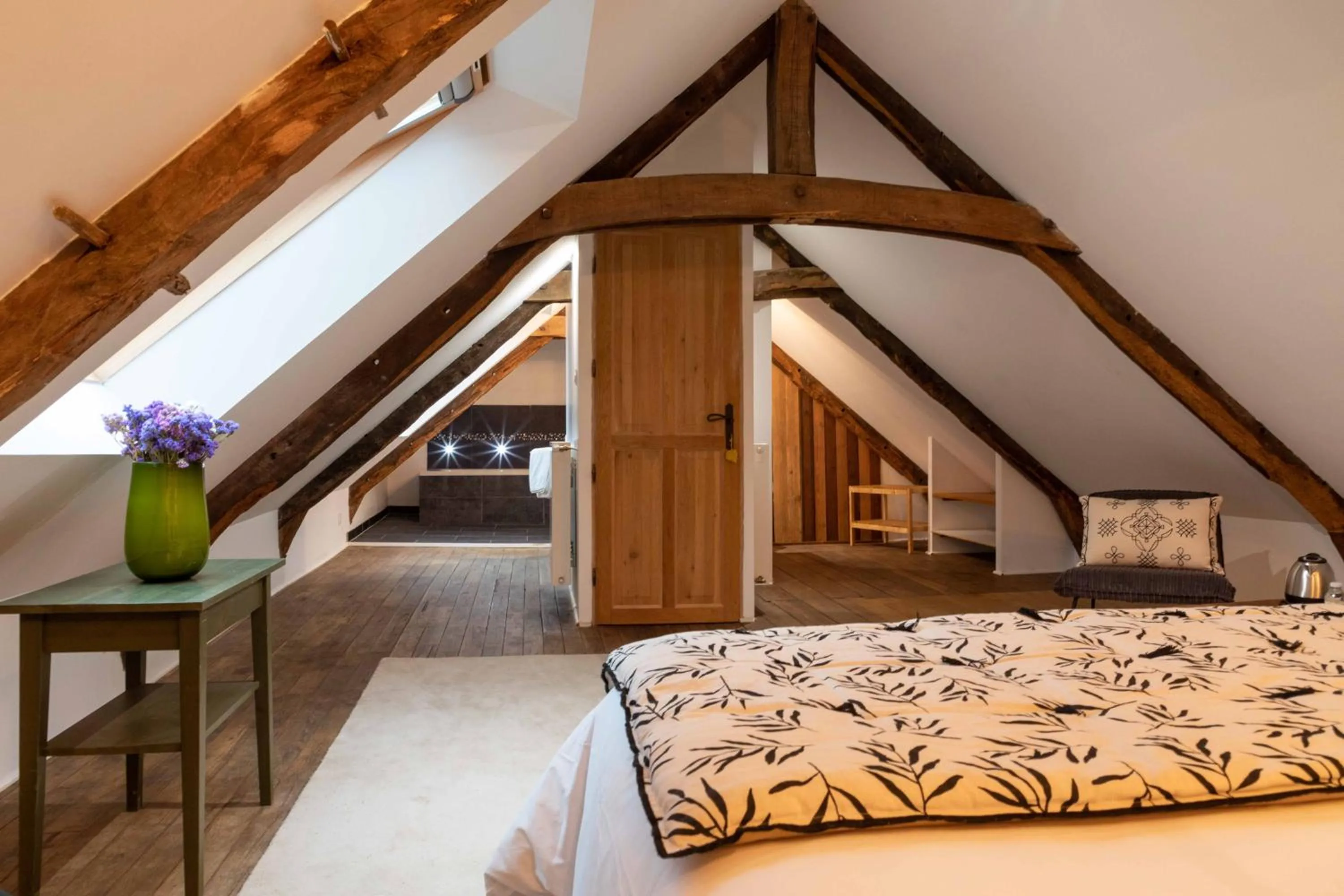 Garden view, Bed in Domaine du Kelenn, Maison d'hôtes de charme avec piscine