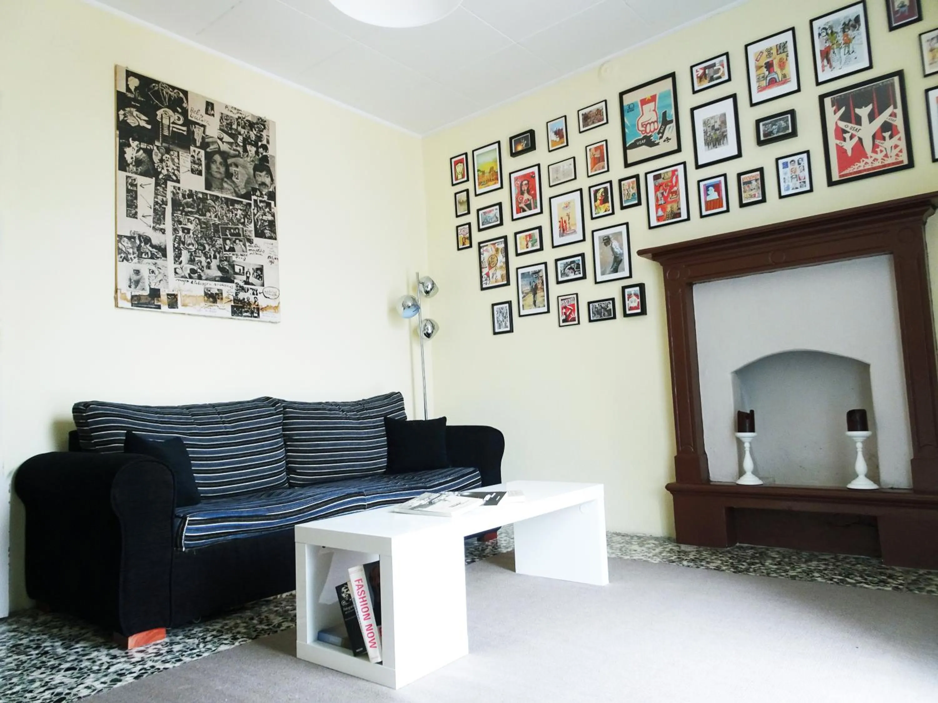 Living room in Villa Albonico