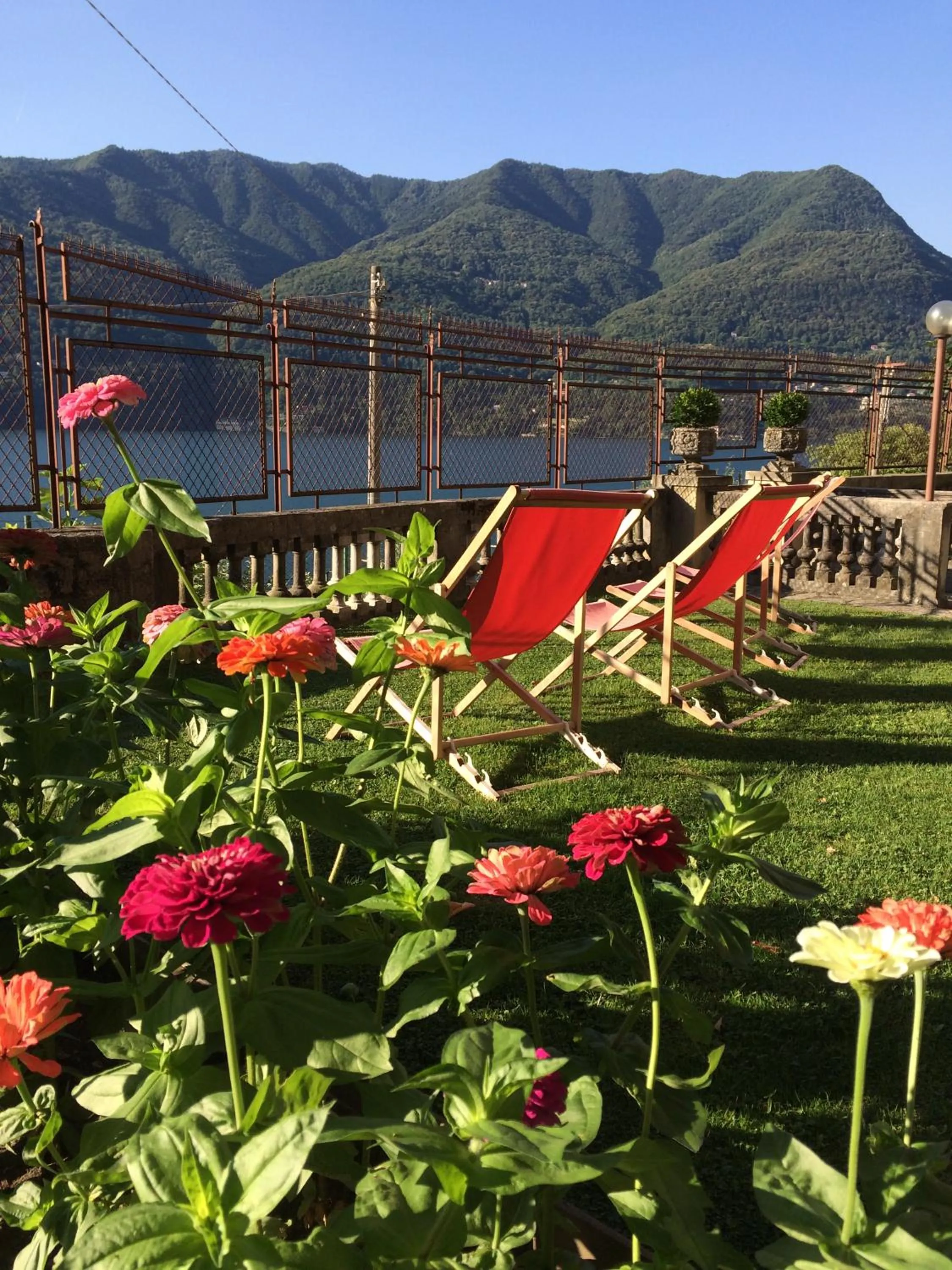 Patio in Villa Albonico