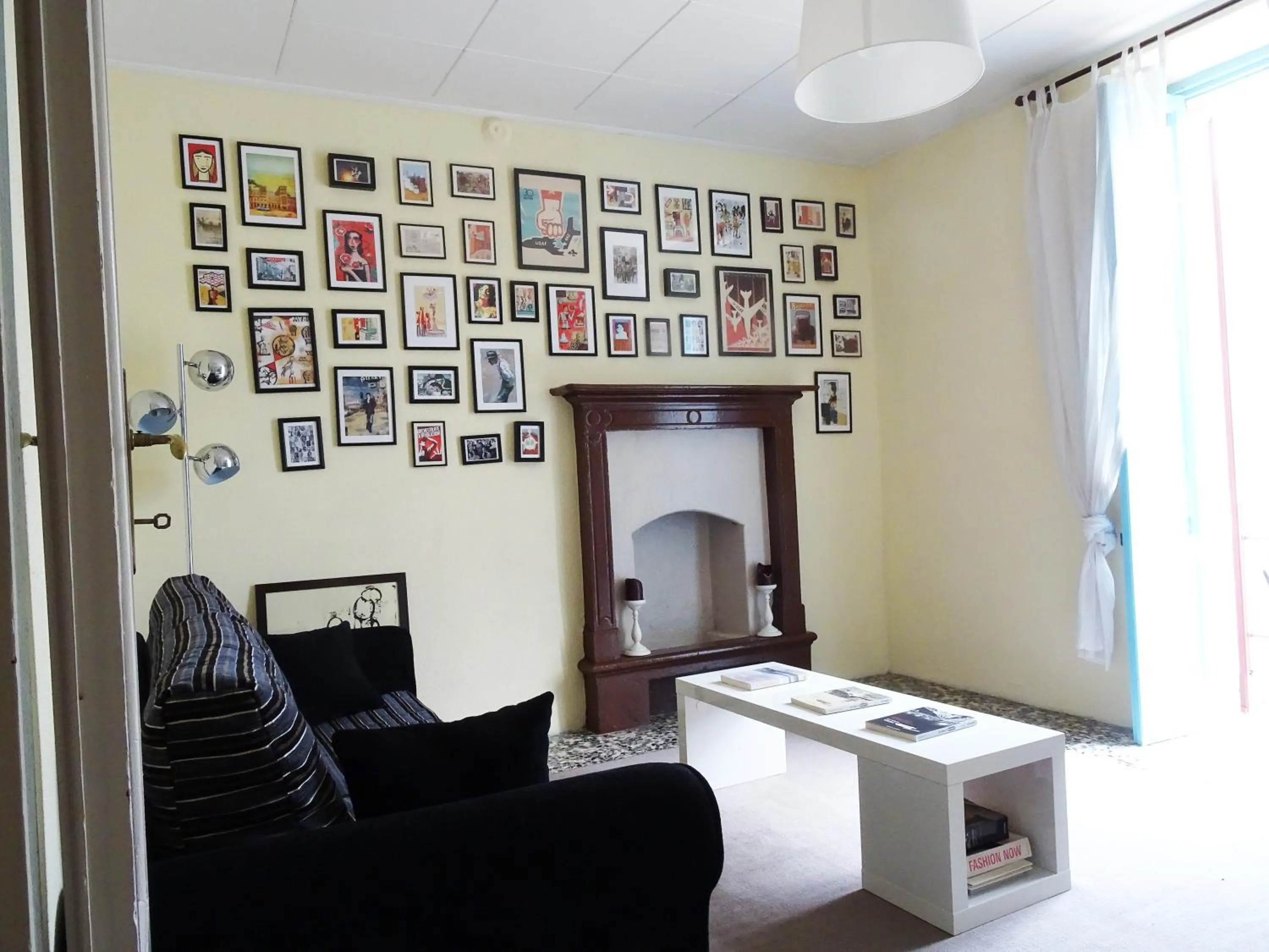 Living room in Villa Albonico