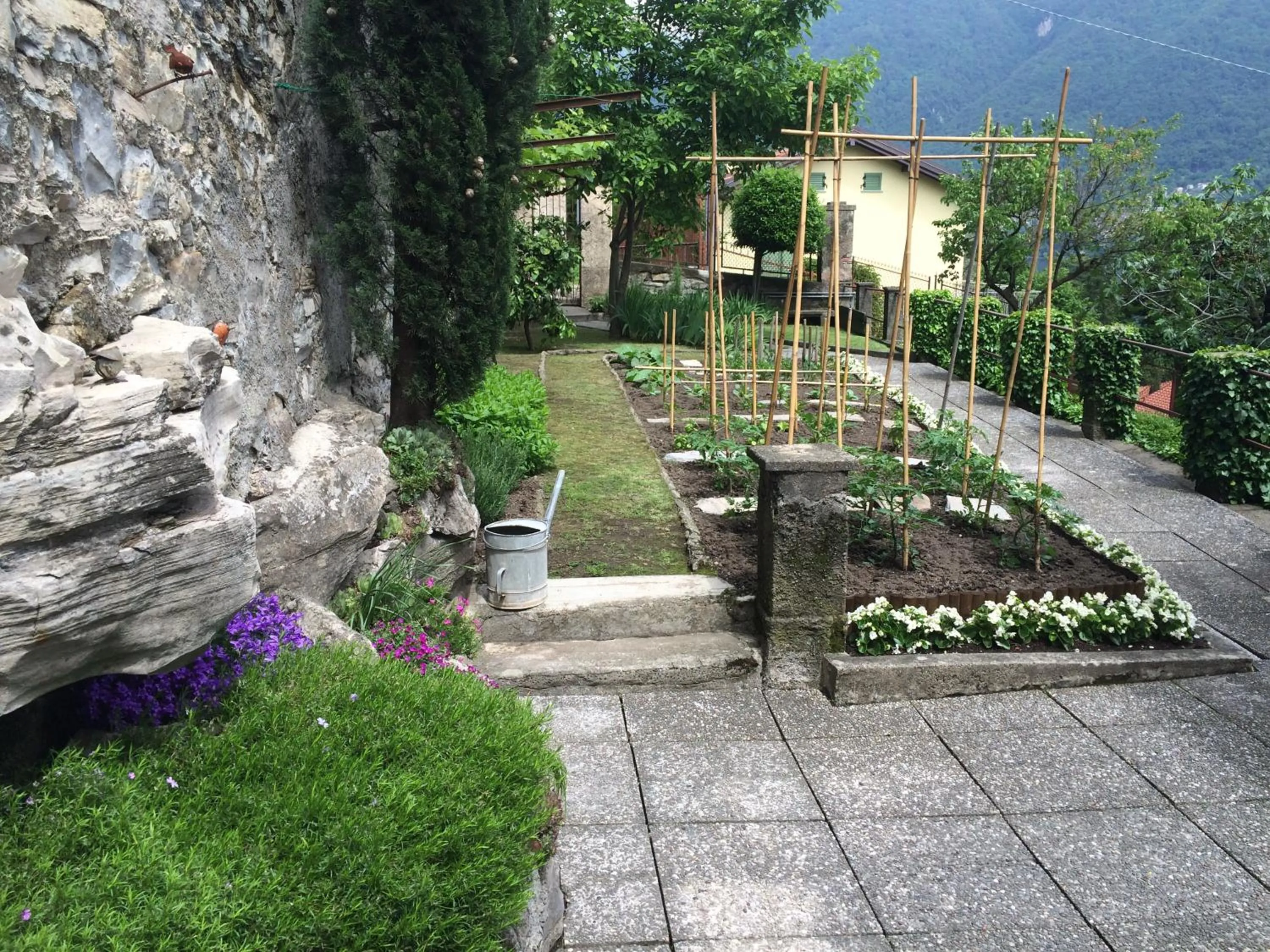 Garden in Villa Albonico