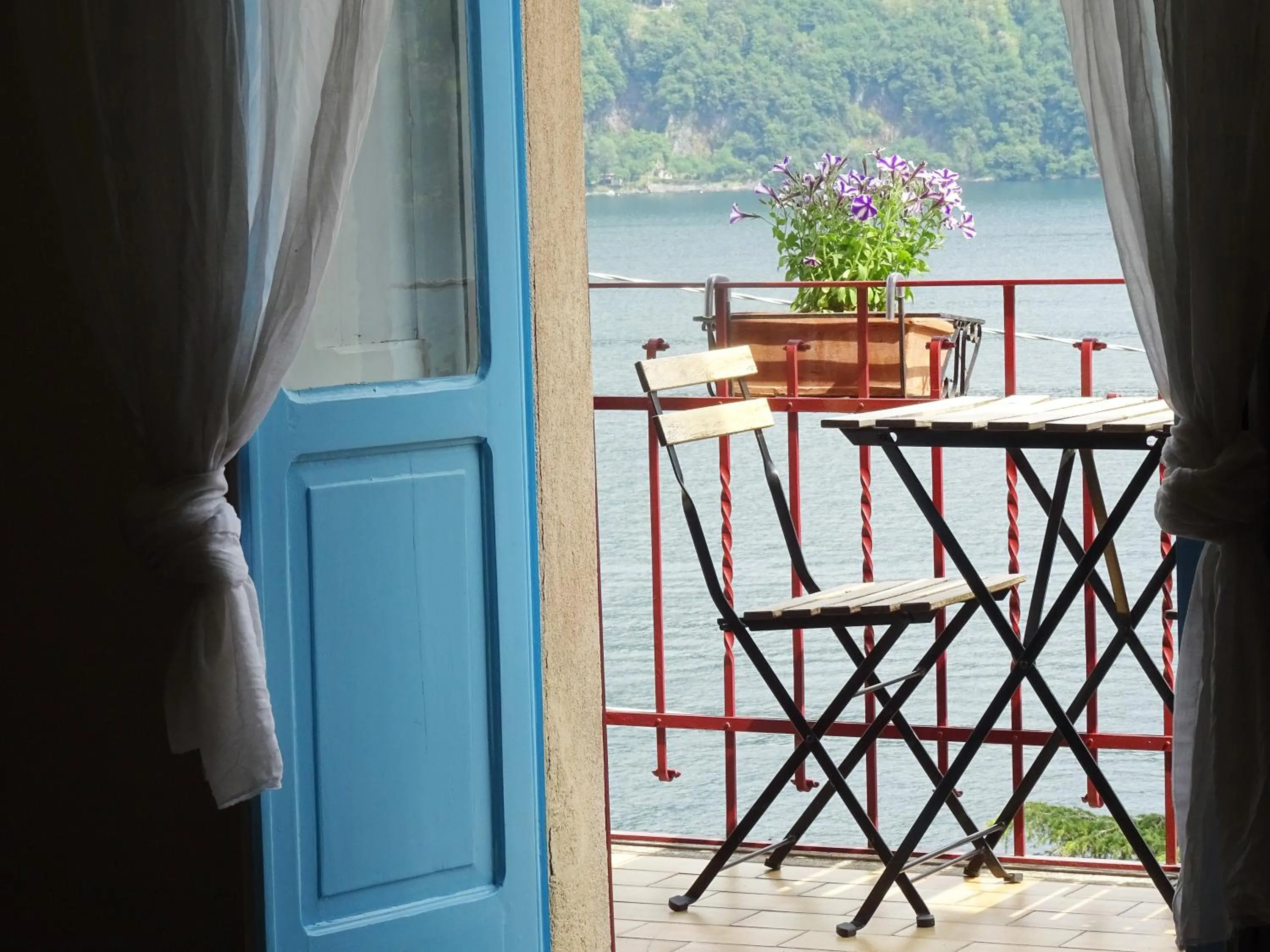Balcony/Terrace in Villa Albonico