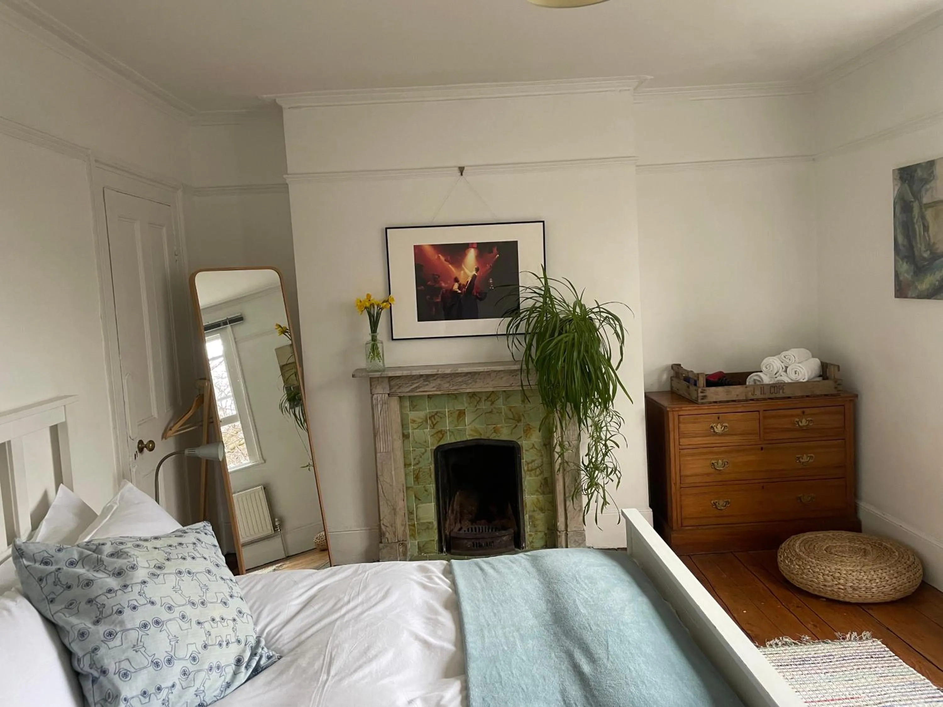 Bed in Central Victorian House