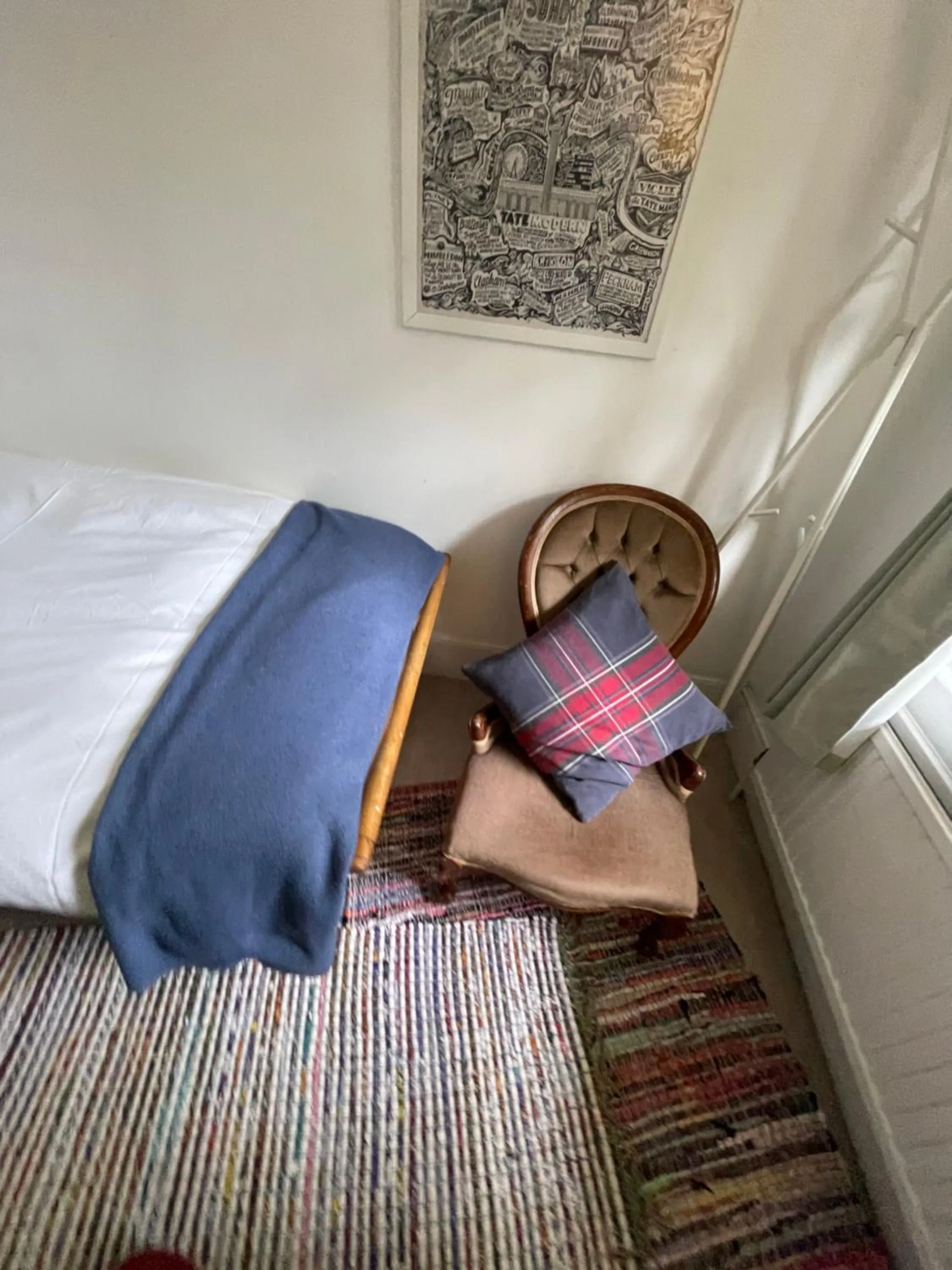 Bed in Central Victorian House