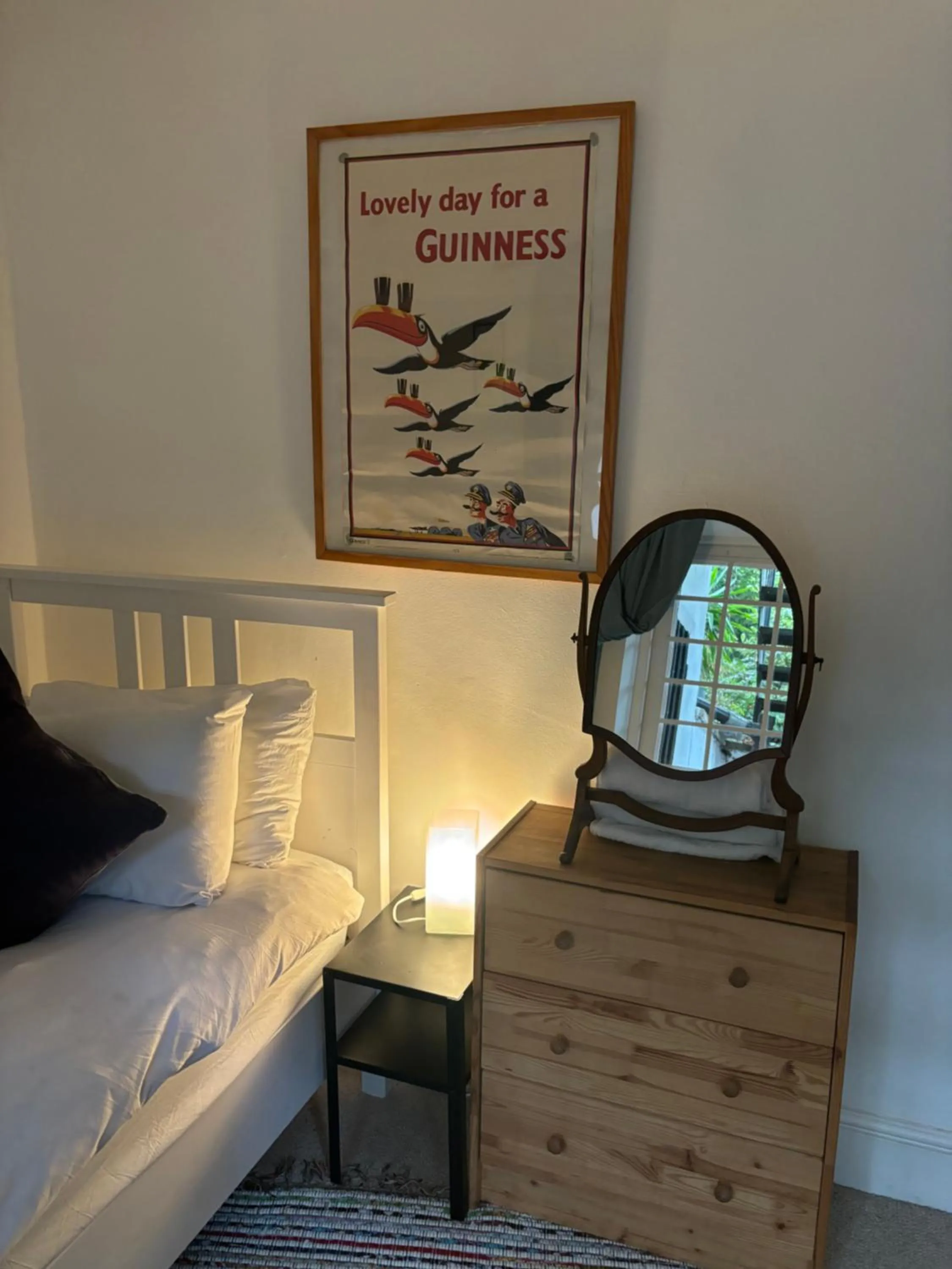 Bed in Central Victorian House