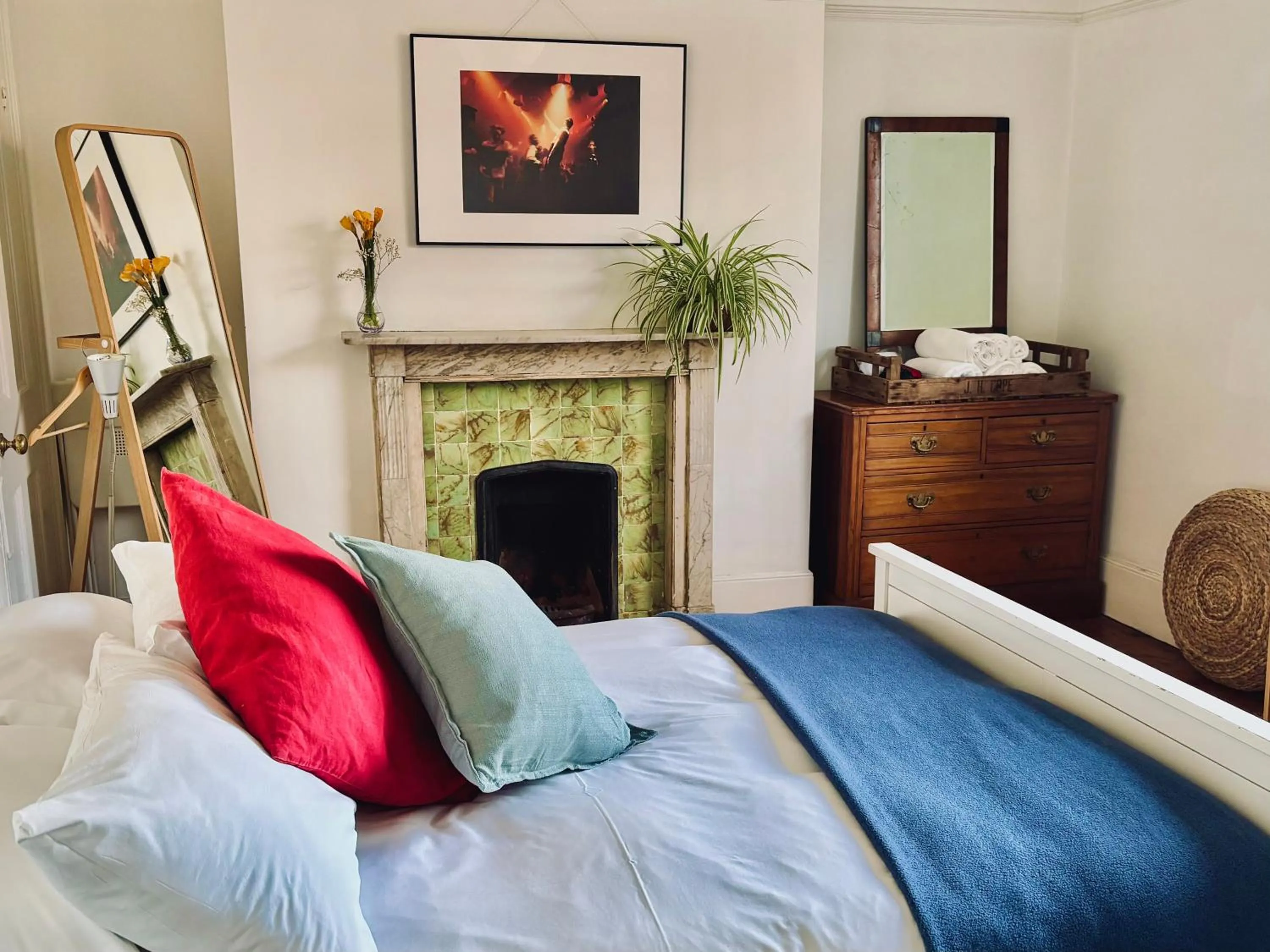 Bed in Central Victorian House