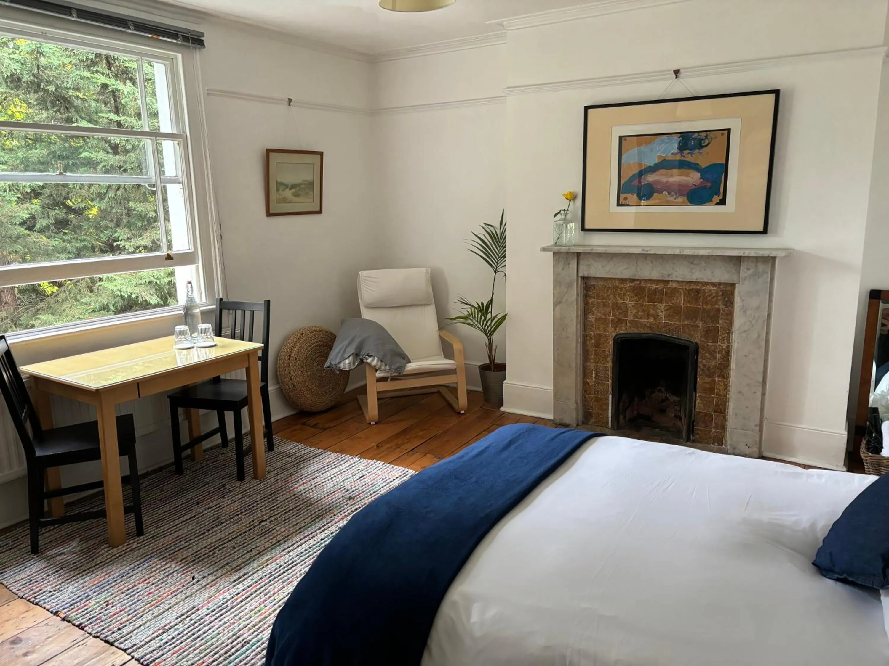 Bed in Central Victorian House