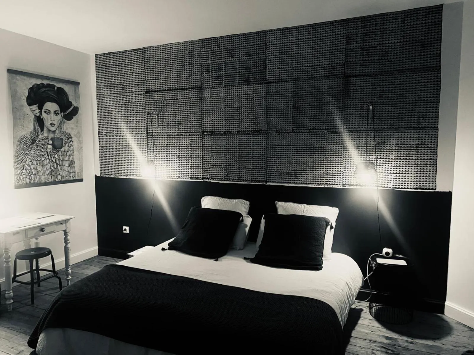 Bed in Villa Marguerite - Chambres d'Hôtes