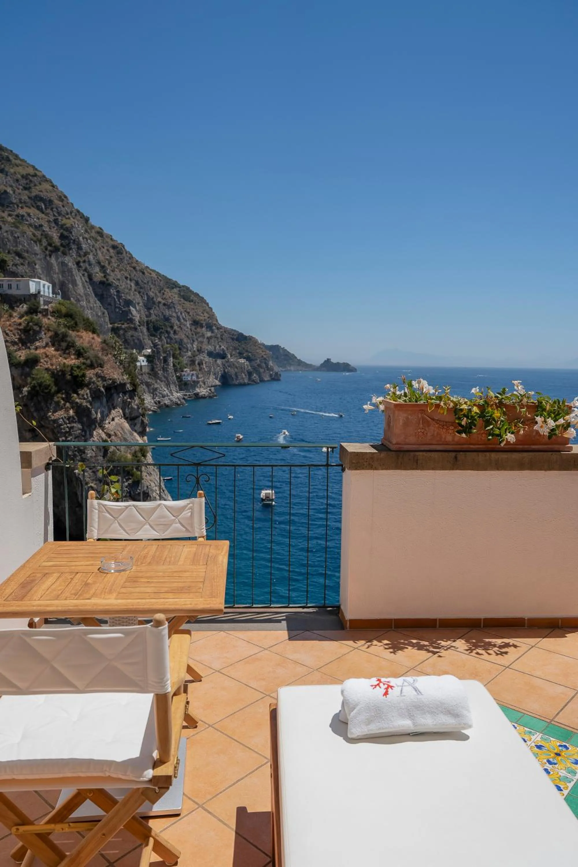 Balcony/Terrace in Villa Corallium