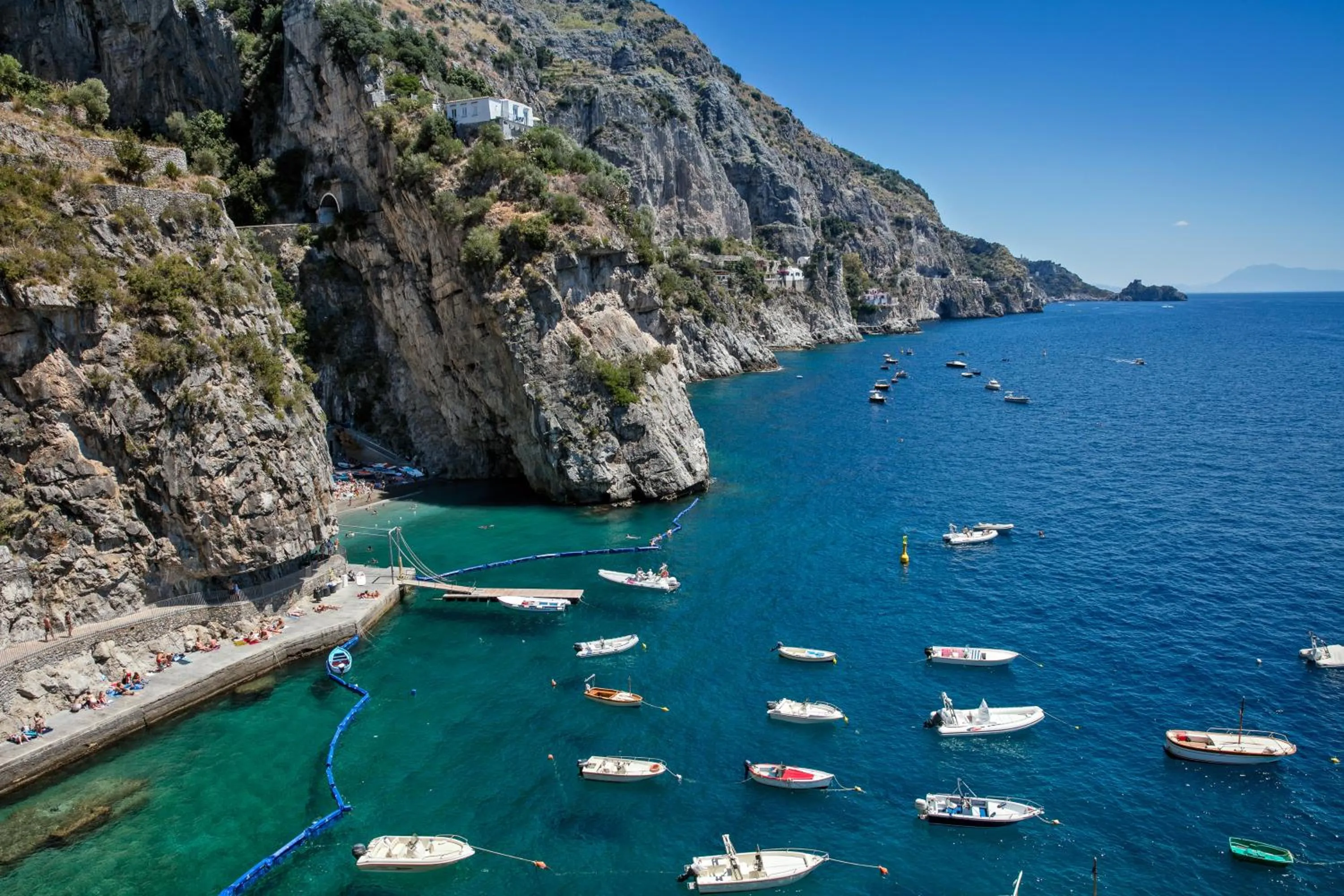 Beach in Villa Corallium