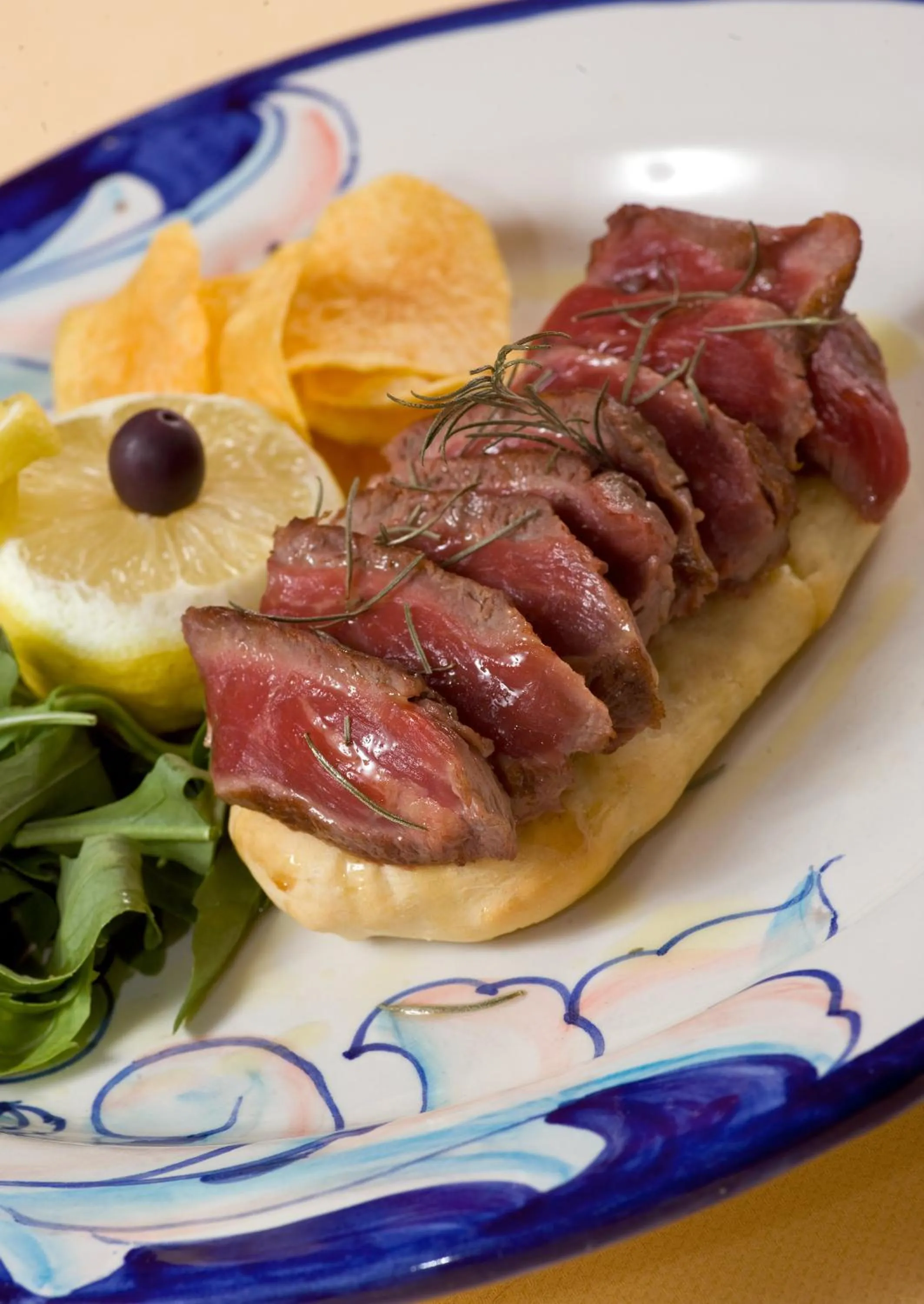 Food close-up in Villa Corallium