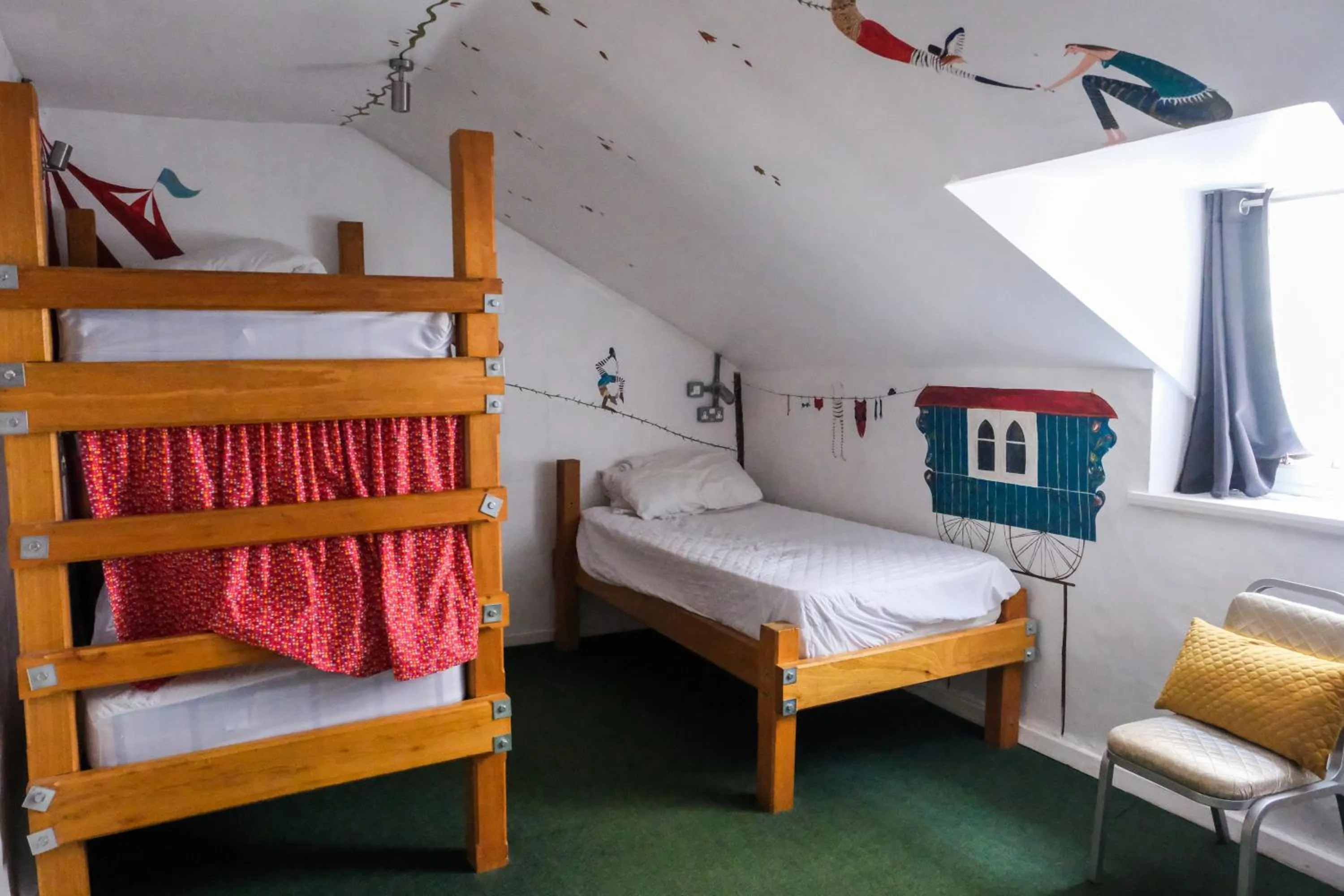 Bed in The Full Moon Backpackers