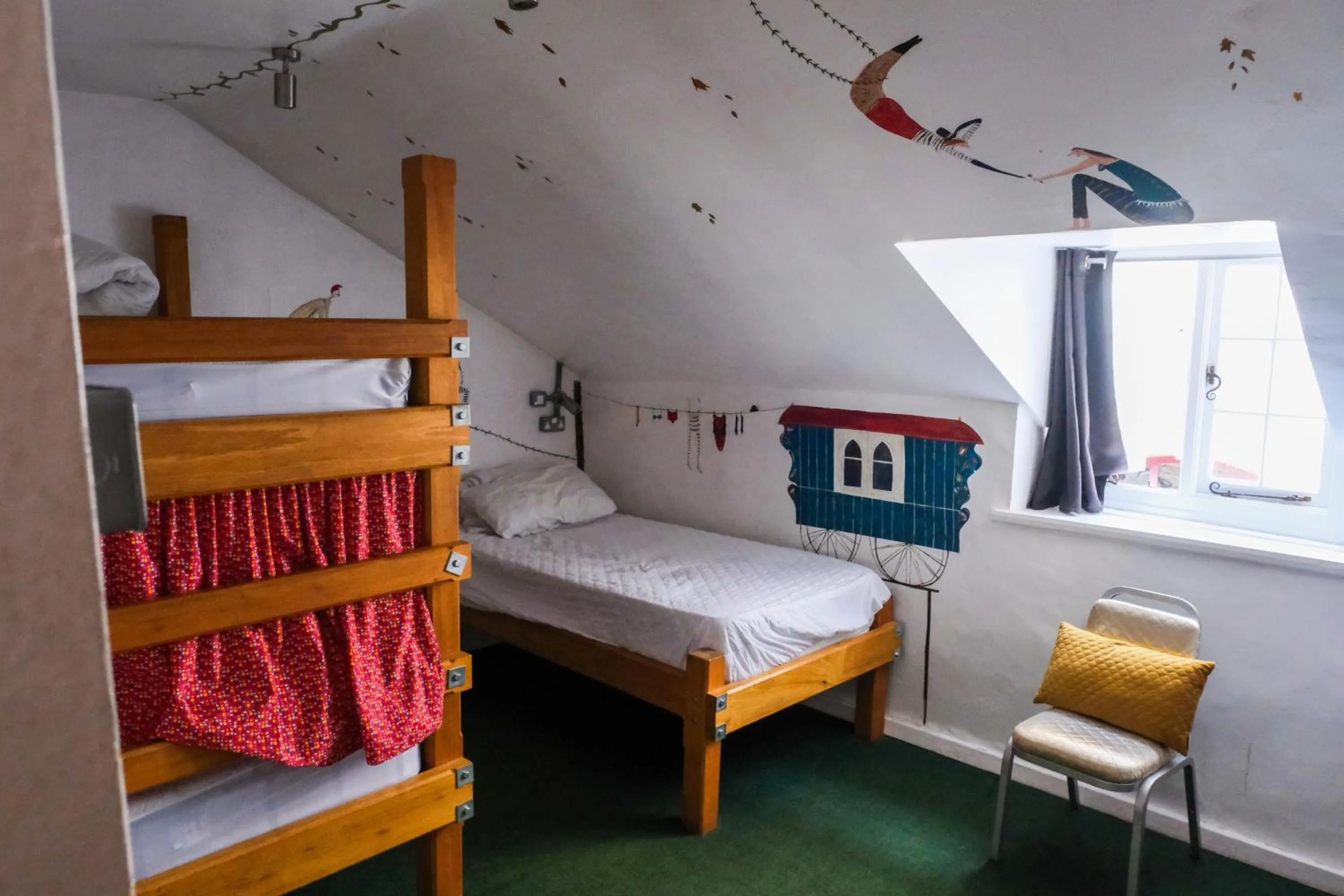 Bed in The Full Moon Backpackers