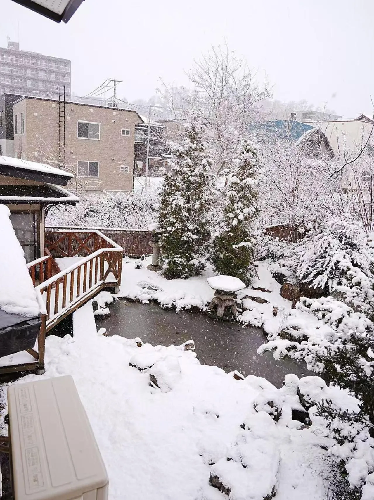 Natural landscape in Plum House Otaru