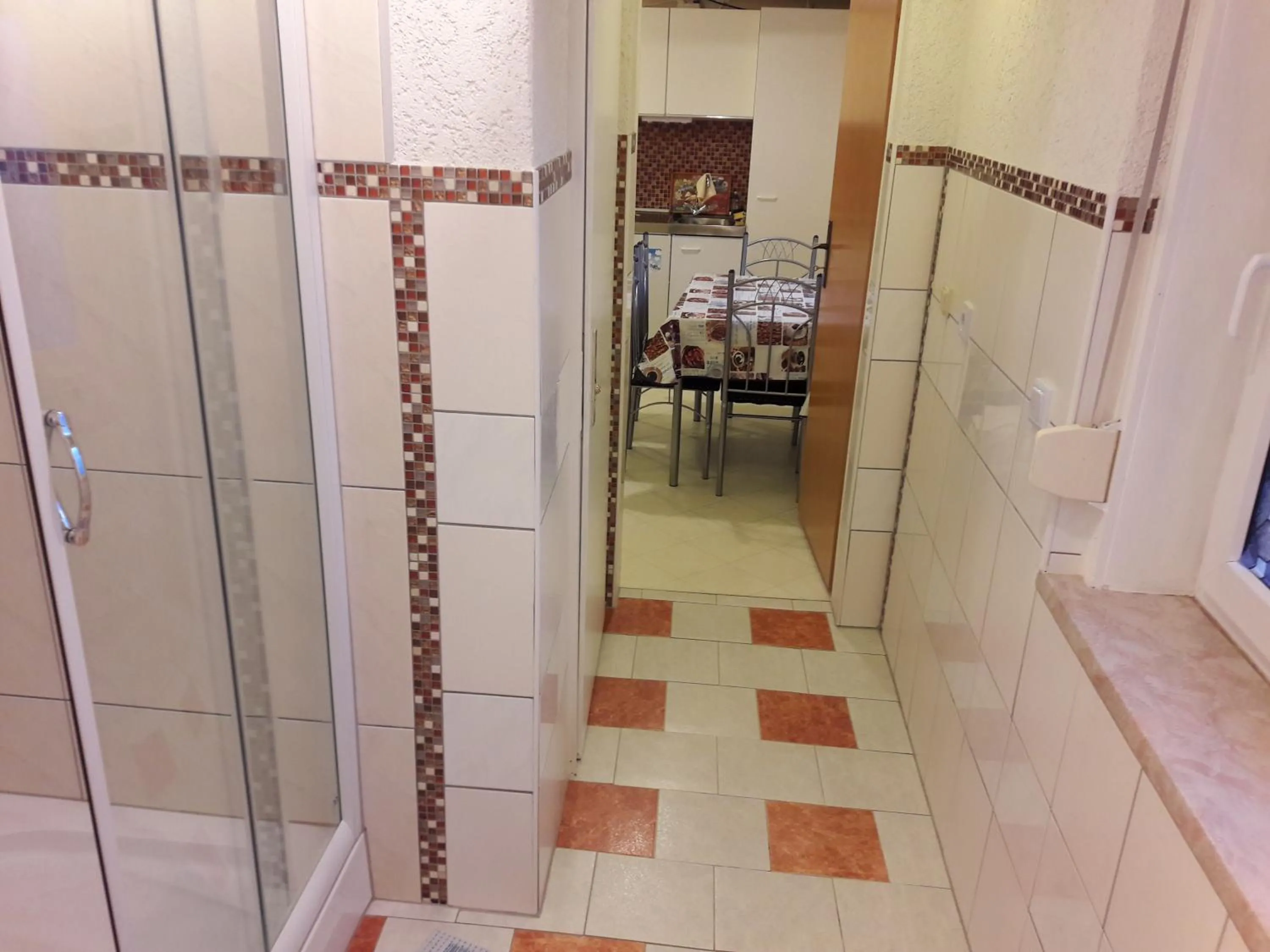 Bathroom in Ferienwohnung Osterbrink