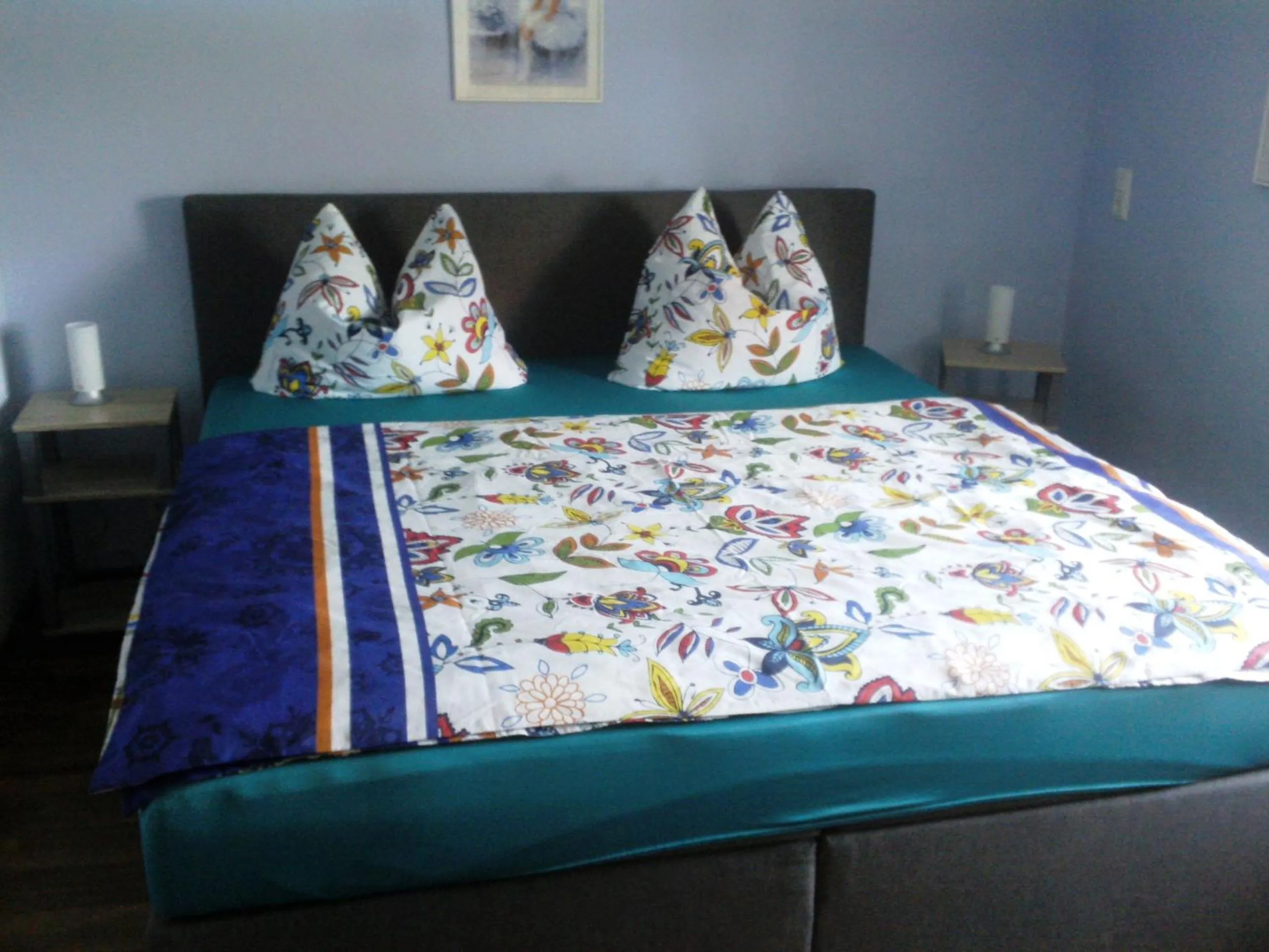 Natural landscape, Bed in Ferienwohnung Osterbrink