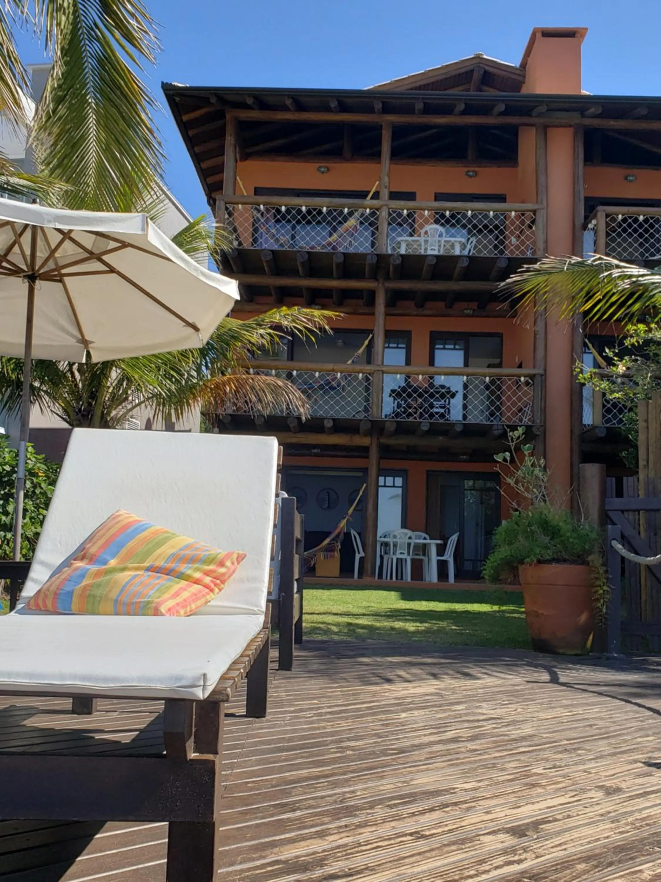 Facade/entrance in Pousada Pedra da Gaivota