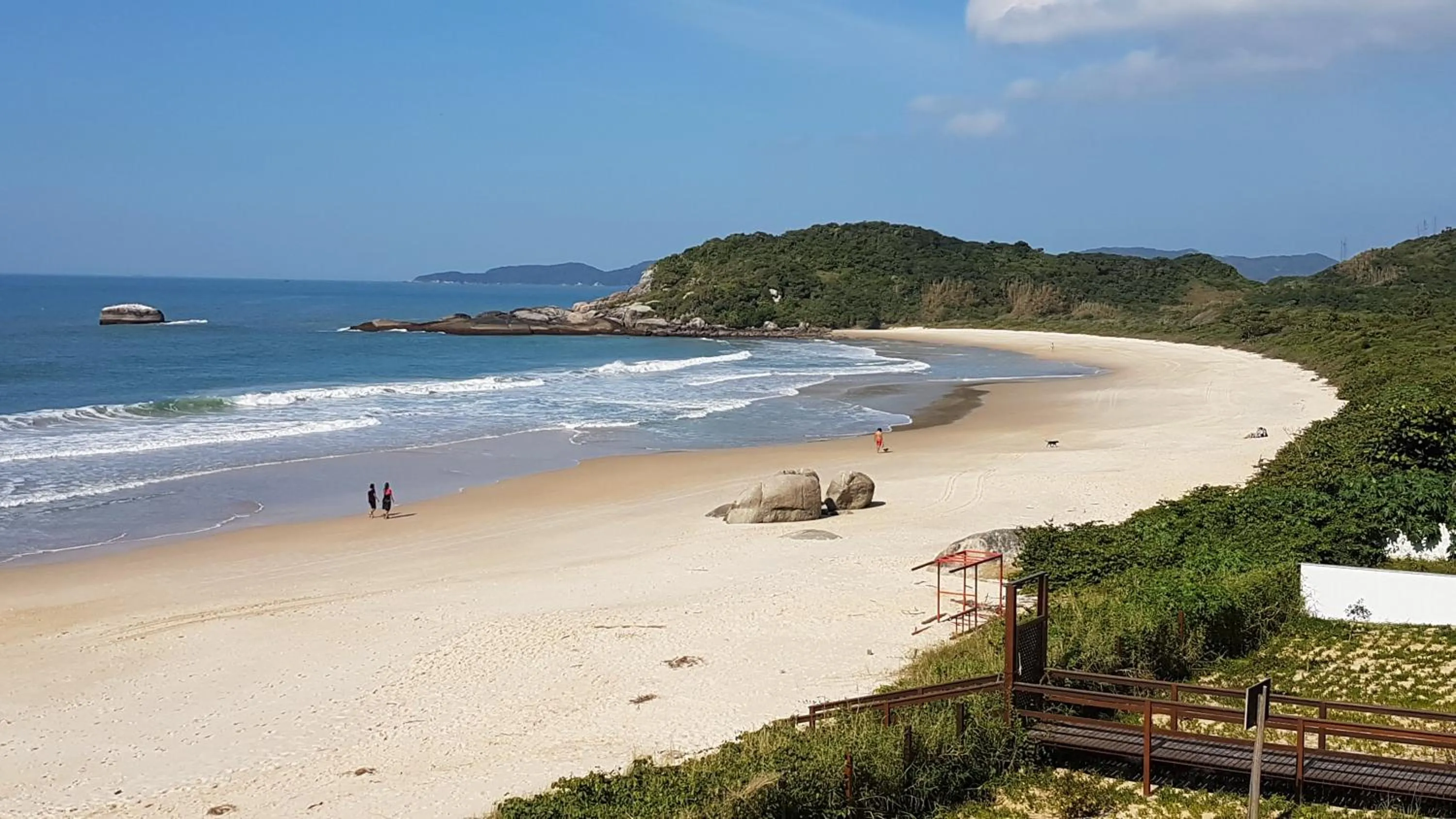 Natural landscape in Pousada Pedra da Gaivota