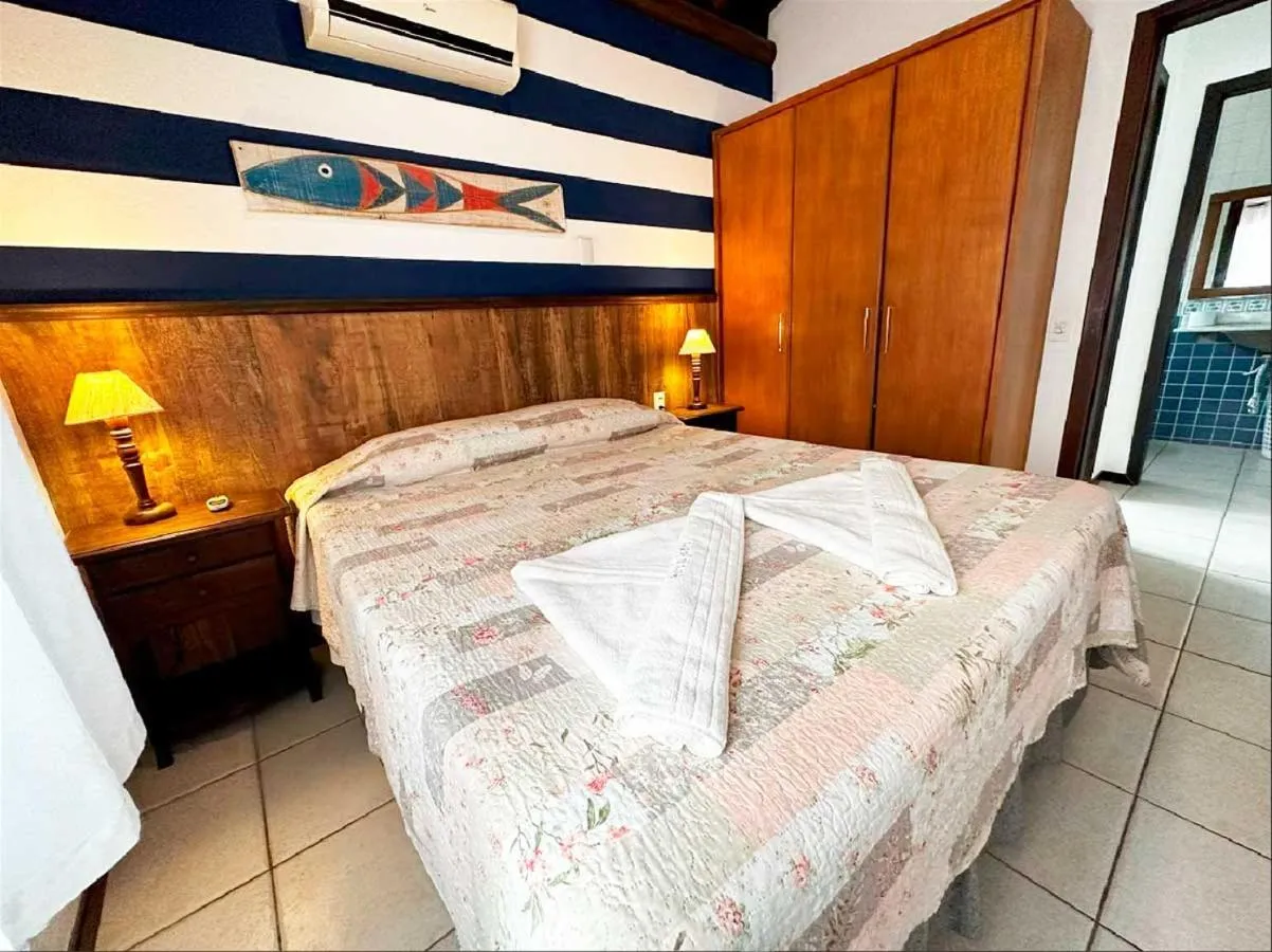 Bed in Pousada Pedra da Gaivota