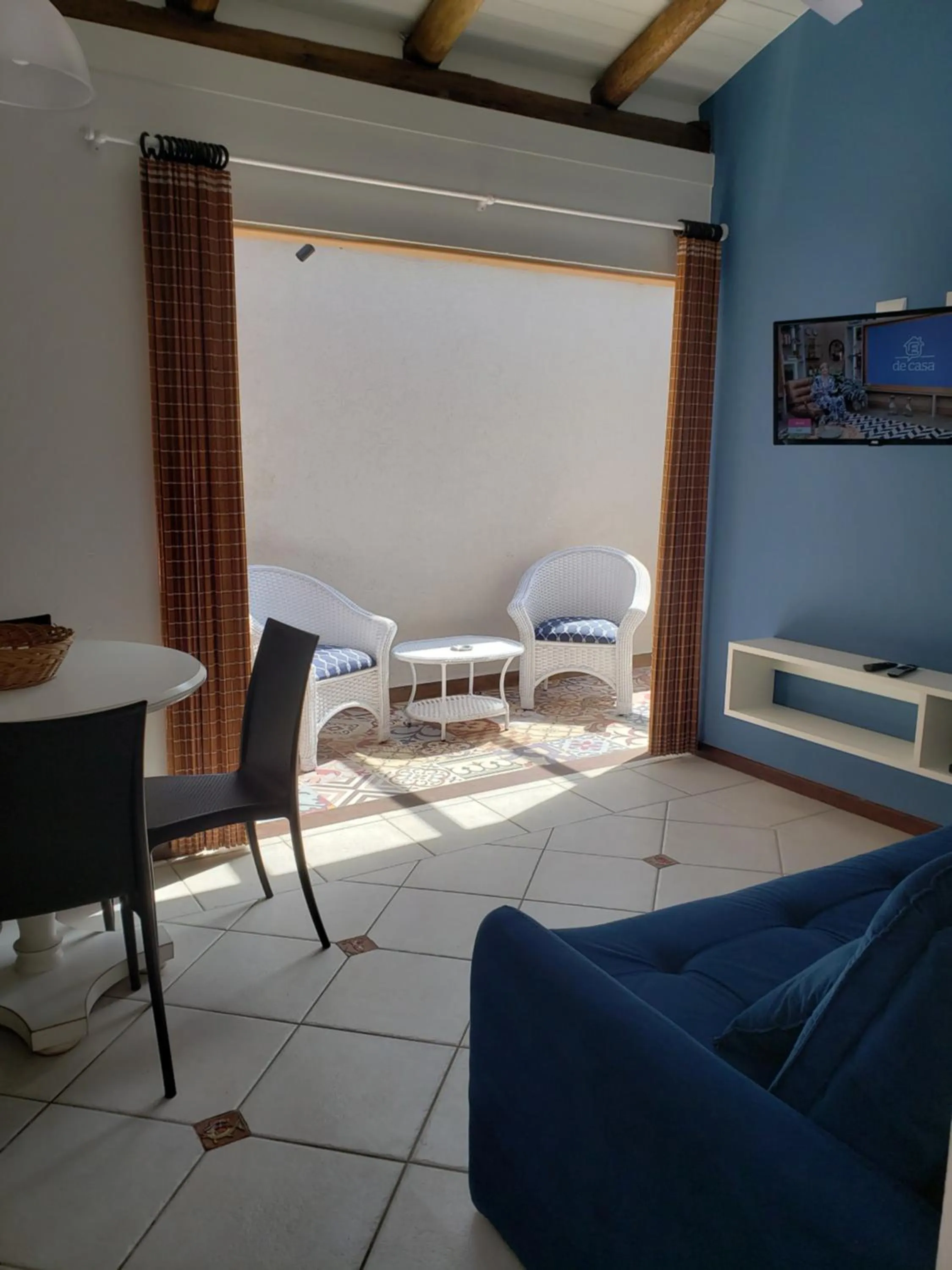 Living room in Pousada Pedra da Gaivota