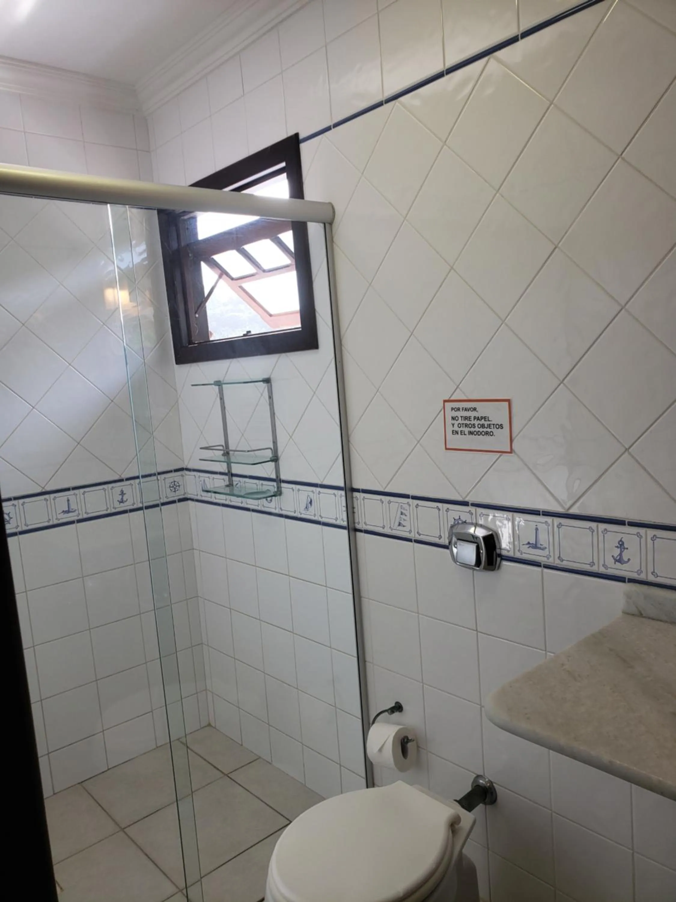 Bathroom in Pousada Pedra da Gaivota