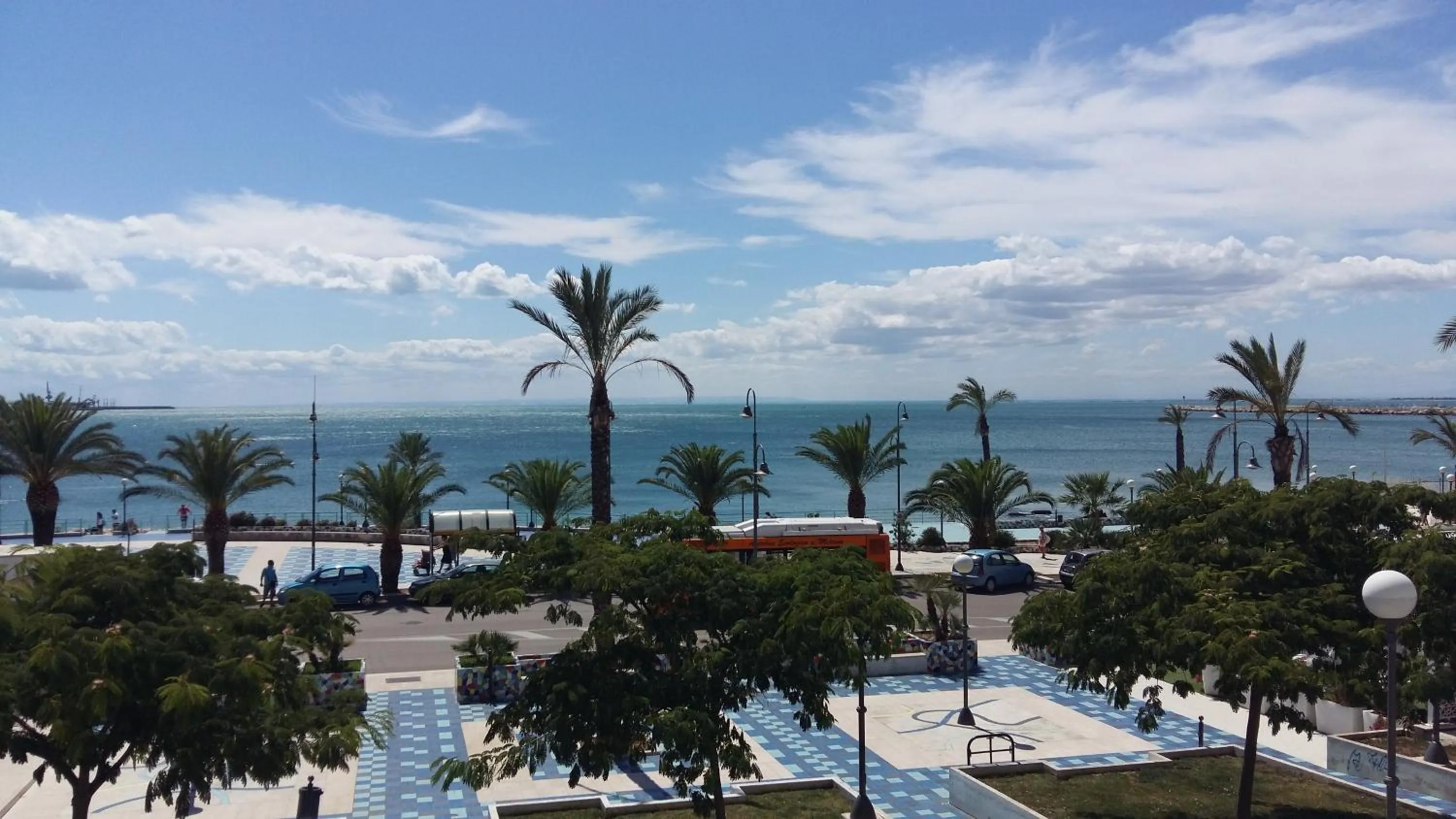 Sea view in B&B Una Rotonda sul mare