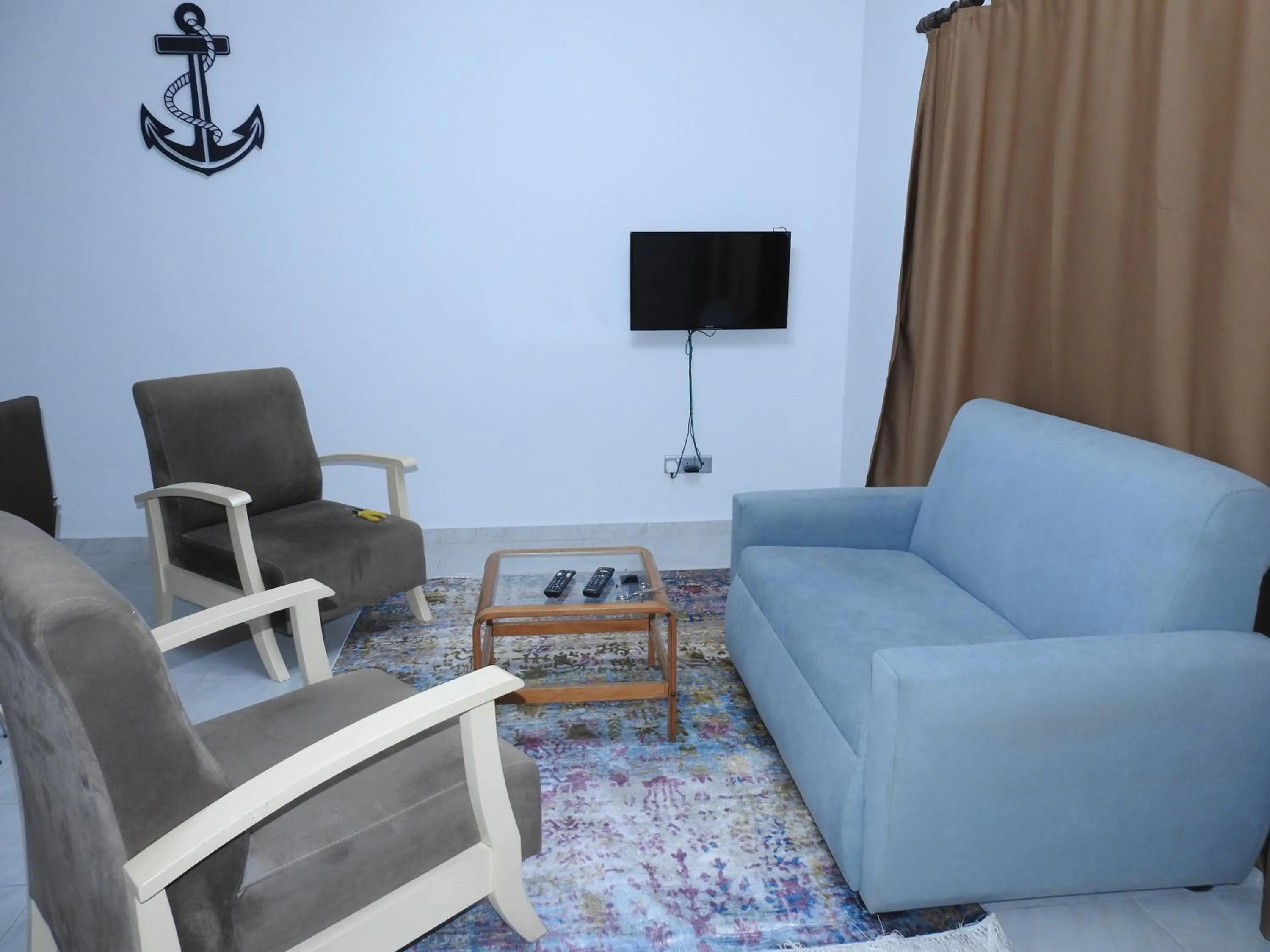 Seating area in Ertunalp Apartment