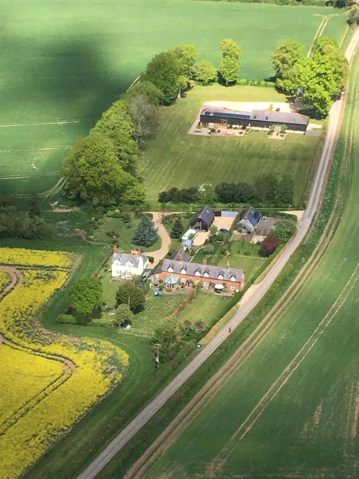 Bird's eye view in Mulberry Barn