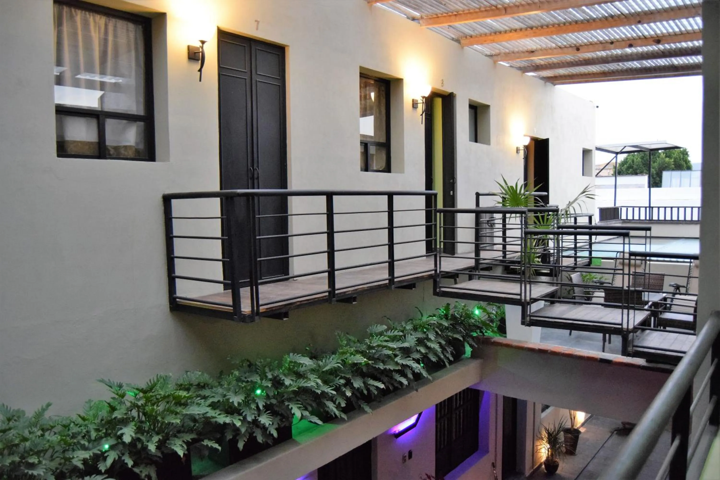 Balcony/Terrace in Independencia Dos 7 Hotel Boutique