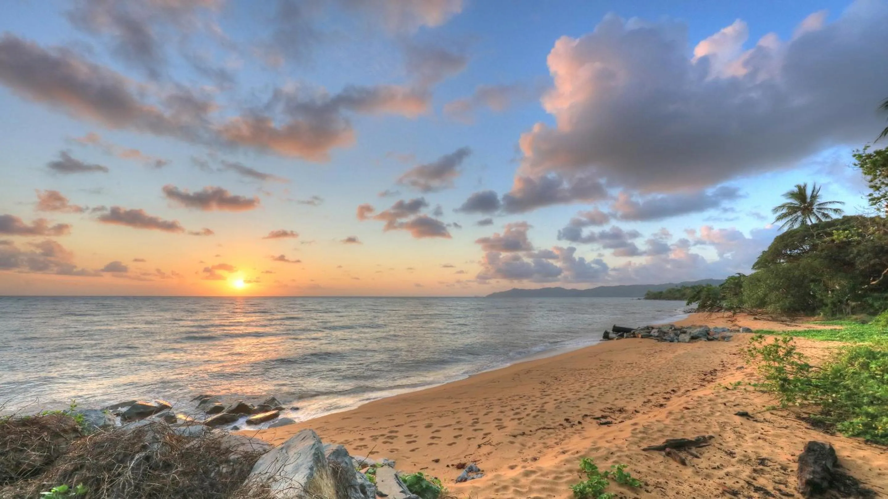 Natural landscape in Flying Fish Point Tourist Park