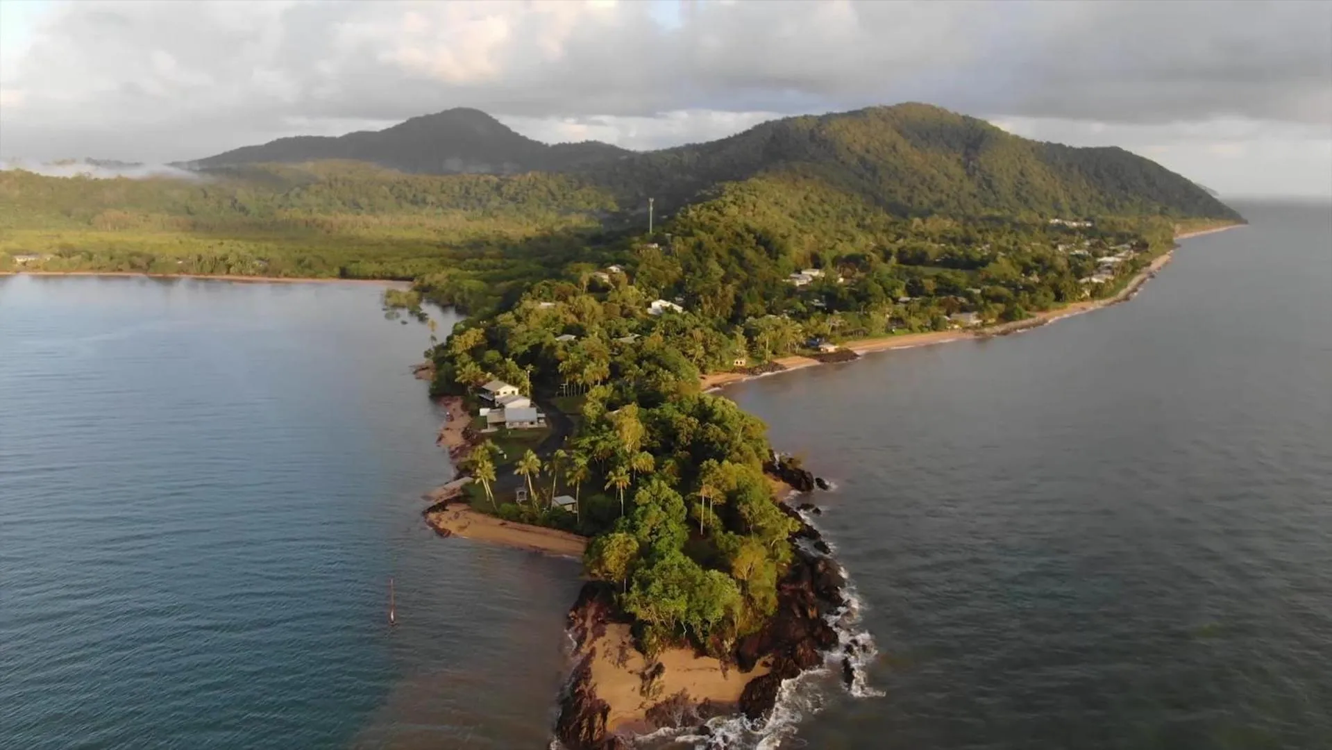 Natural landscape in Flying Fish Point Tourist Park