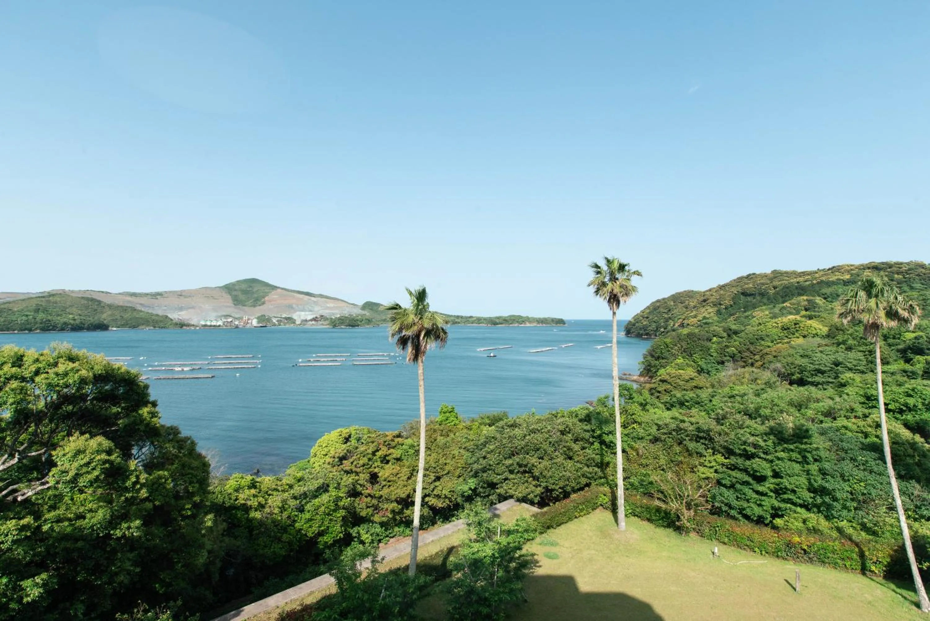 Sea view in Wisterian Life Club Toba