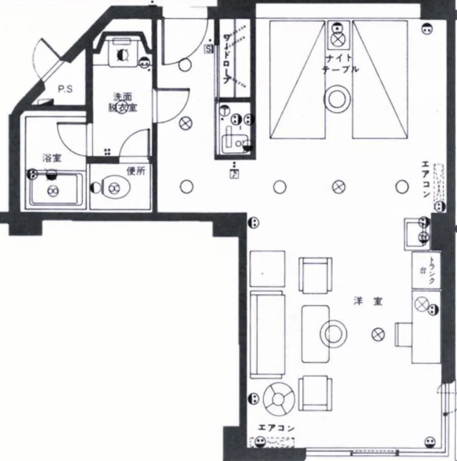 Floor plan in Wisterian Life Club Toba