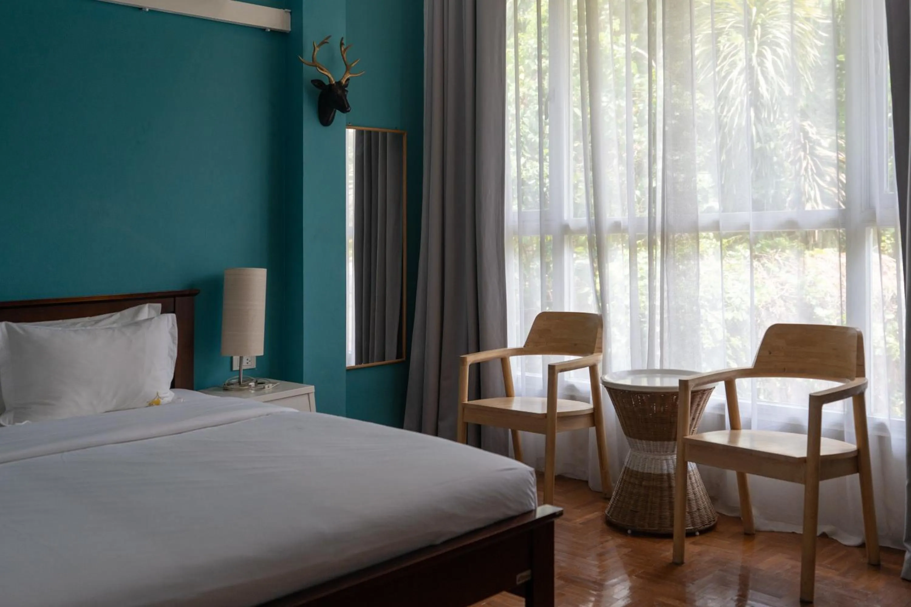 Bed in Mammoth Boutique Hotel