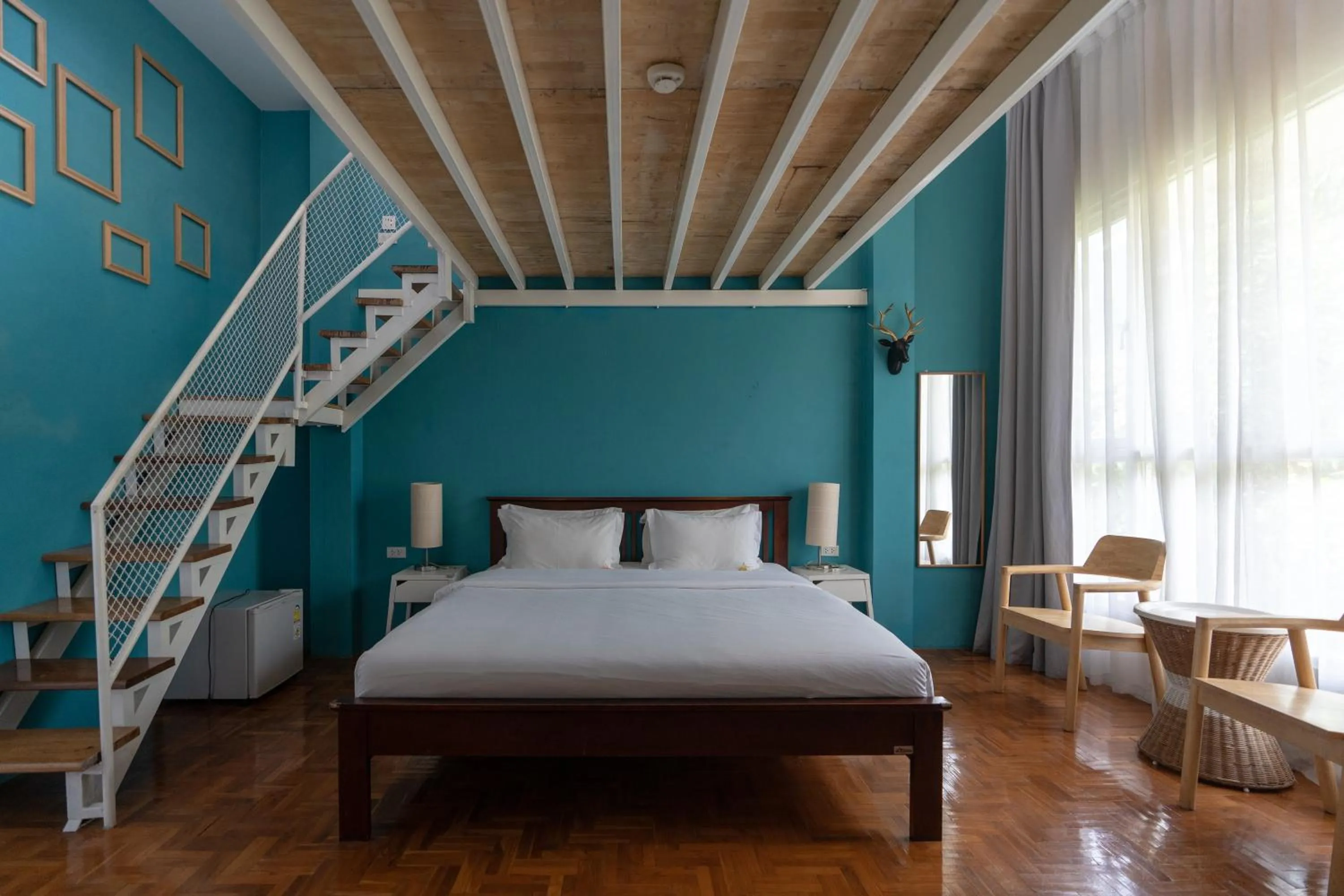 Bed in Mammoth Boutique Hotel