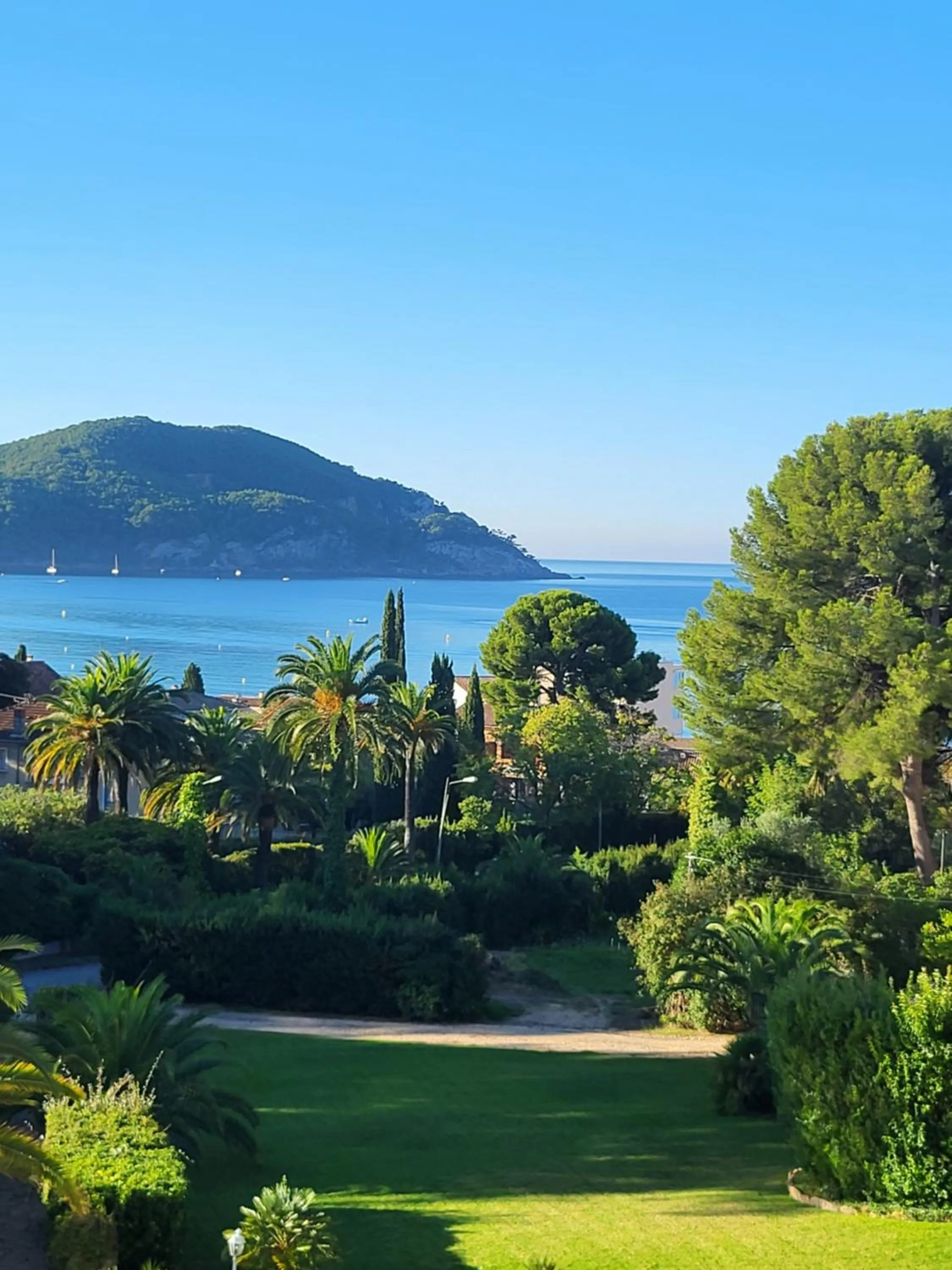 View (from property/room) in Grand Hotel Des Lecques; BW Signature Collection
