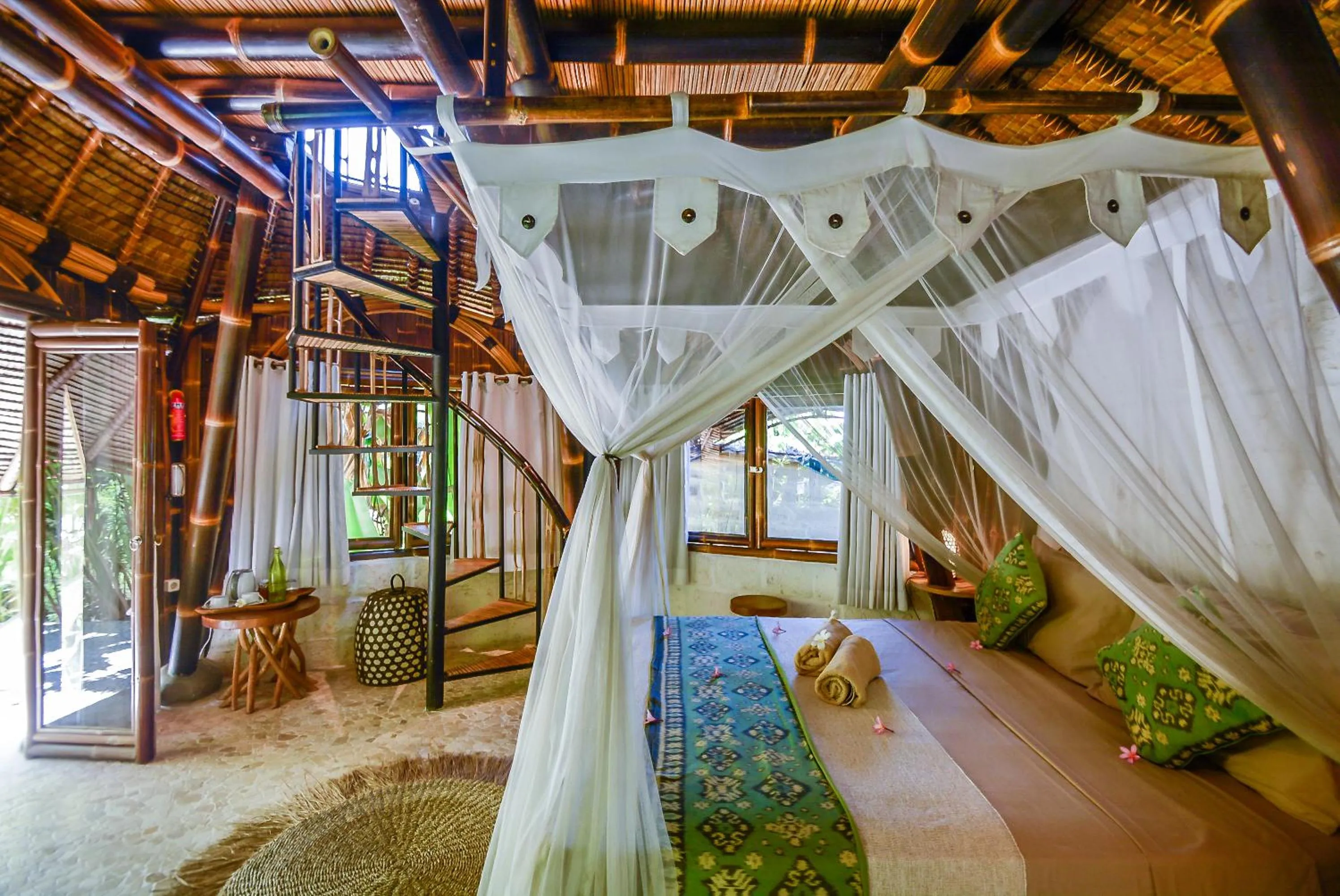 Bedroom in Le Bamboo Bali